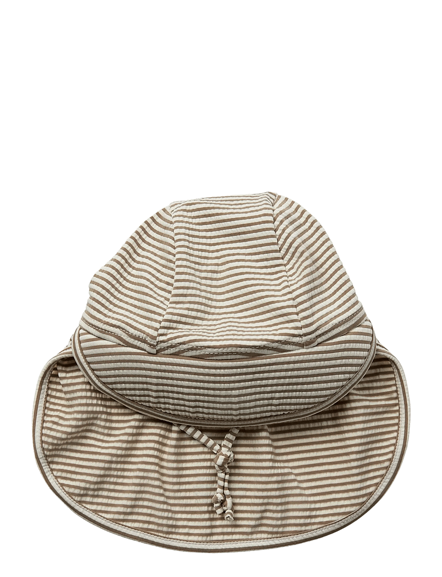 Sofie Schnoor Baby and Kids - SisiKB Swim hat - sonnenhüte - warm stone stripe - 1