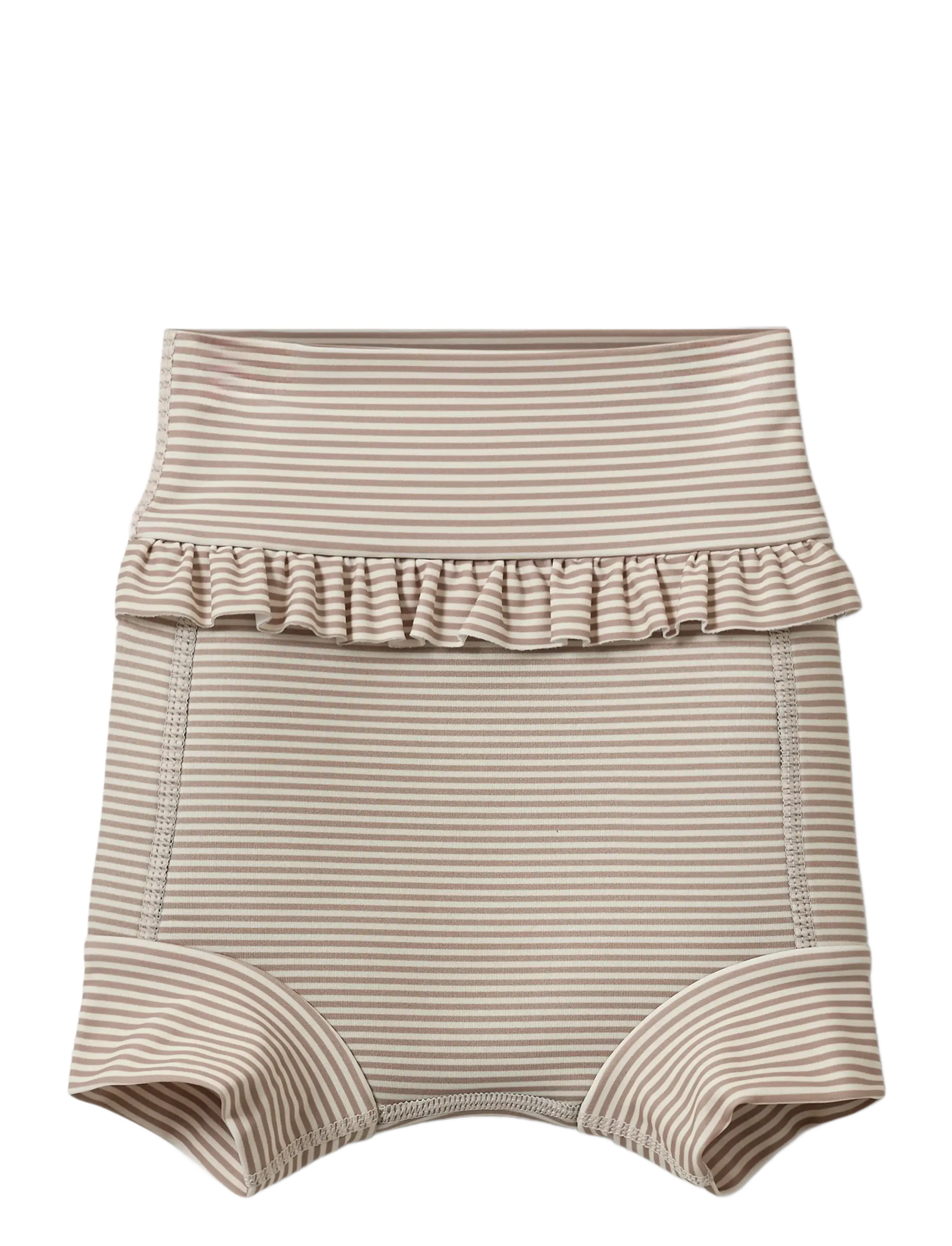 Sofie Schnoor Baby and Kids BethKB Swim pants - 4 for 3 - WARM STONE STRIPE / beige