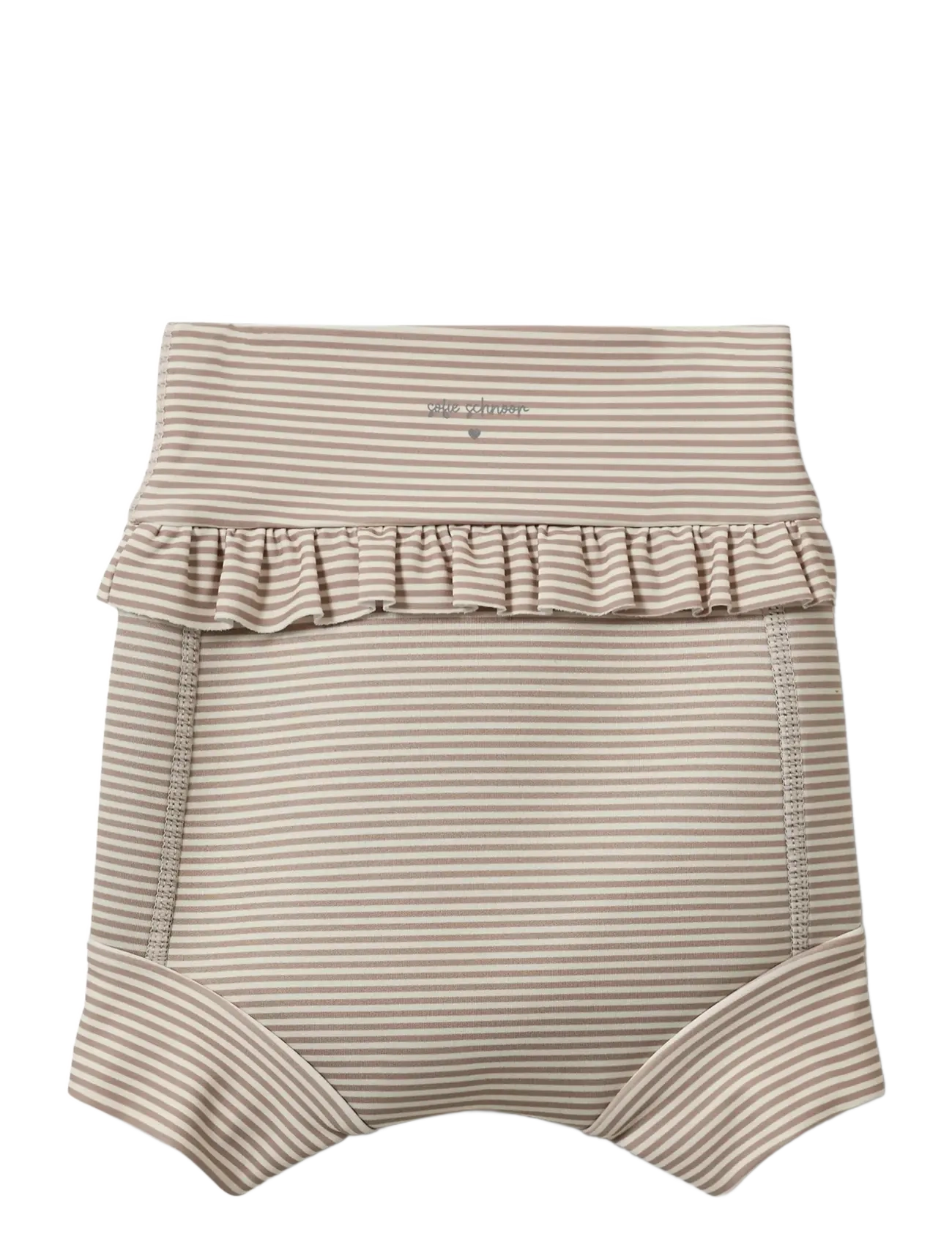 Sofie Schnoor Baby and Kids - BethKB Swim pants - sommerkupp - warm stone stripe - 1