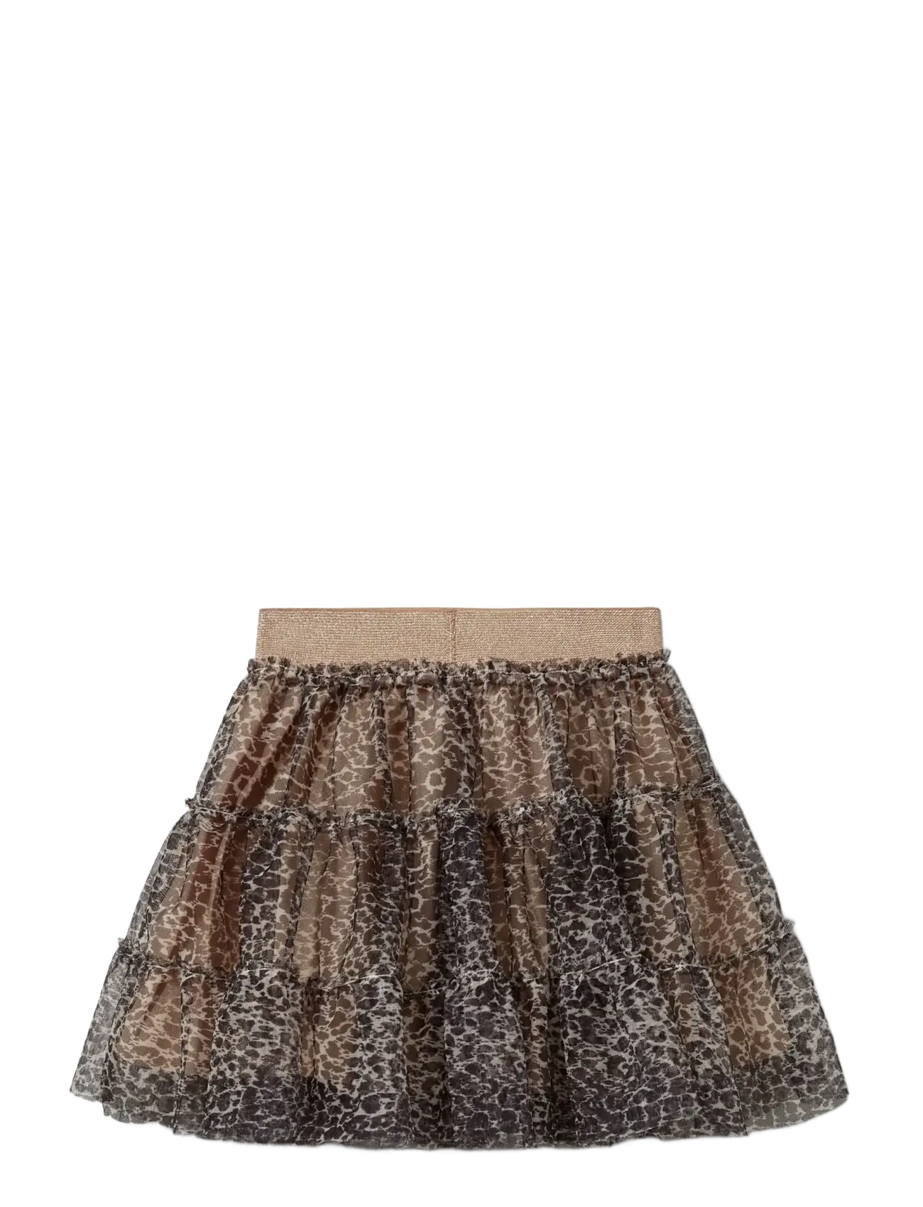 Sofie Schnoor Baby and Kids - KammaKB Skirt - kjolar - aop leo light sand - 1
