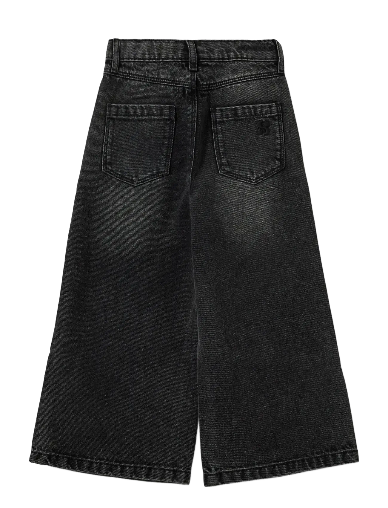 Sofie Schnoor Baby and Kids - GemmaKB Jeans - brede jeans - washed black - 1