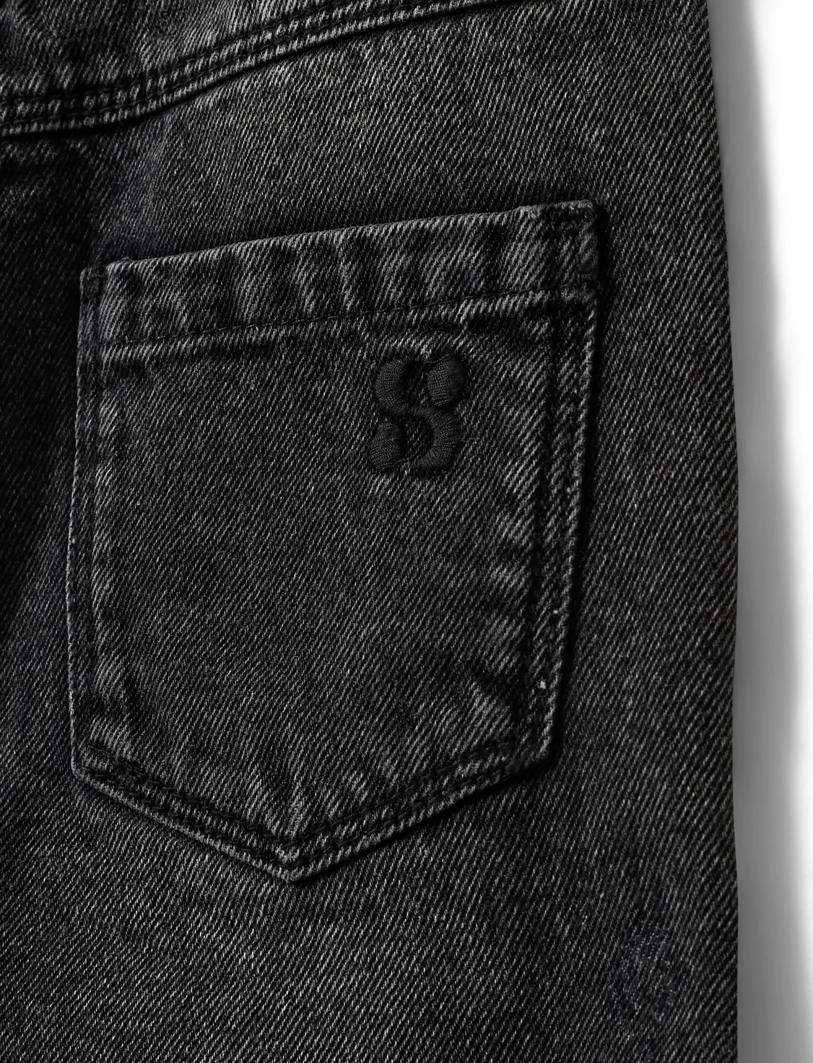 Sofie Schnoor Baby and Kids - GemmaKB Jeans - brede jeans - washed black - 2