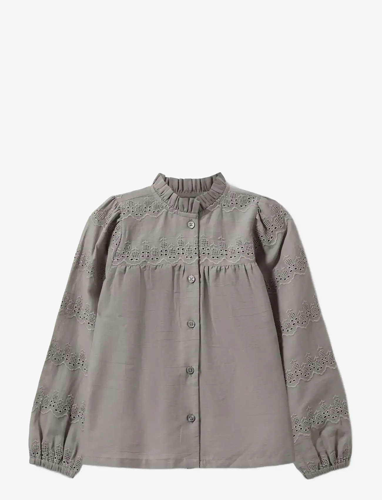 Sofie Schnoor Baby and Kids - DagmarKB Shirt - laveste priser - stone grey - 0