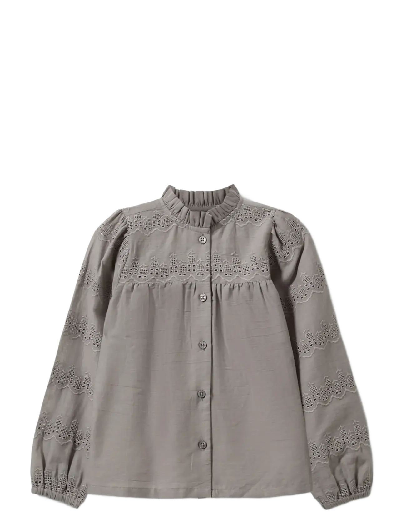 Sofie Schnoor Baby and Kids DagmarKB Shirt - Kids 98-134 - STONE GREY / grey