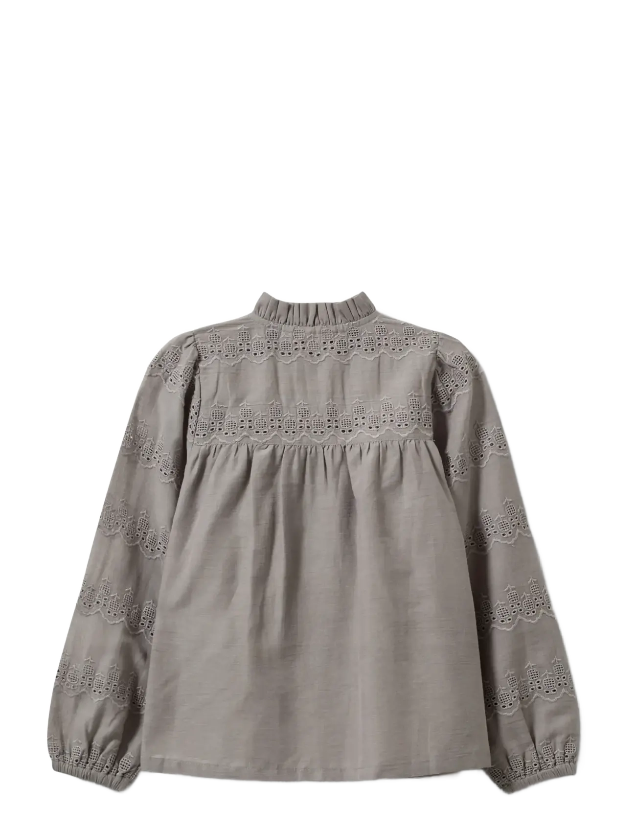 Sofie Schnoor Baby and Kids - DagmarKB Shirt - blouses & tunics - stone grey - 1