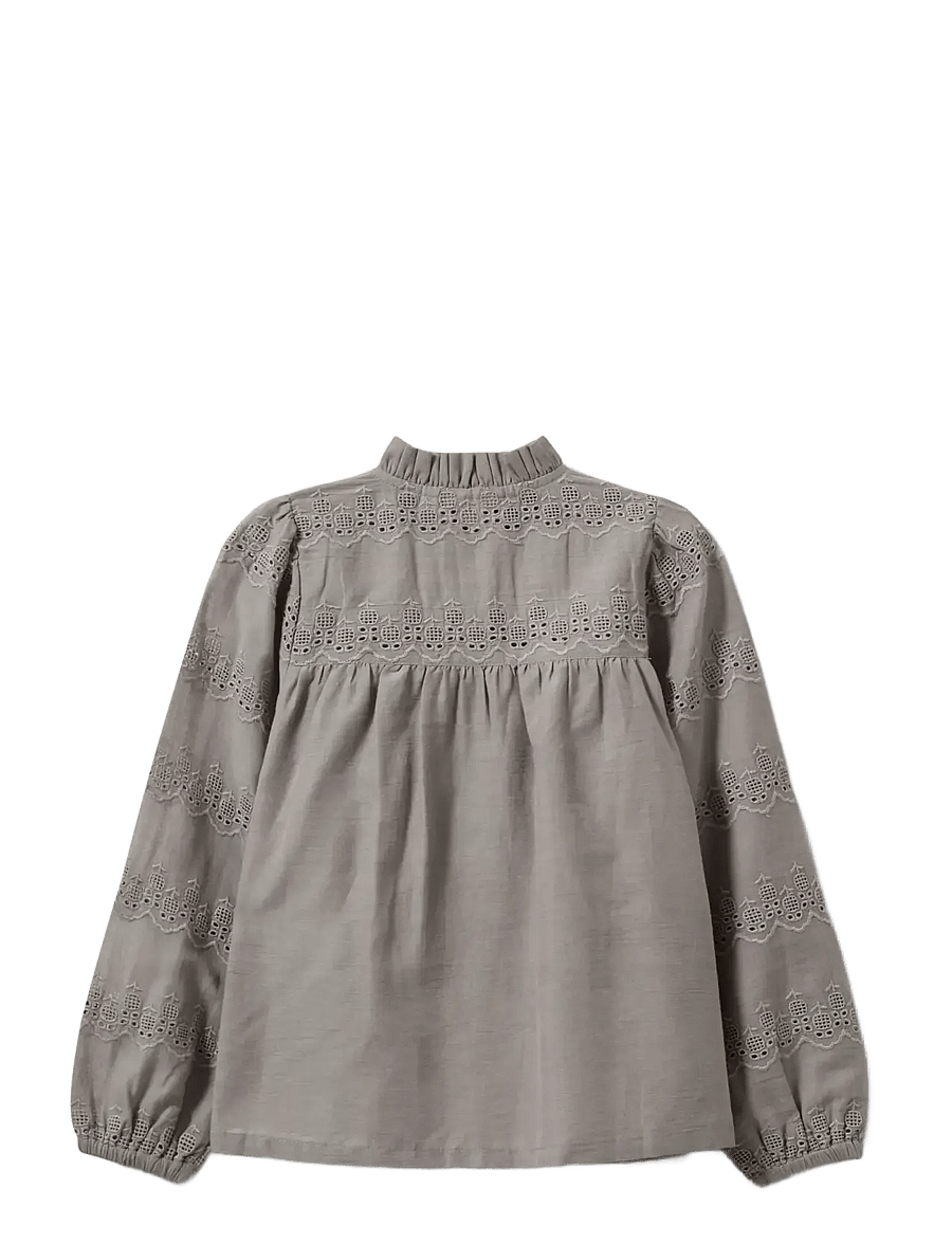 Sofie Schnoor Baby and Kids - DagmarKB Shirt - blusar & tunikor - stone grey - 1