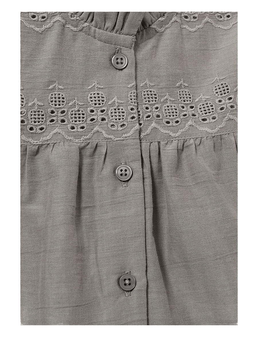 Sofie Schnoor Baby and Kids - DagmarKB Shirt - blusar & tunikor - stone grey - 2