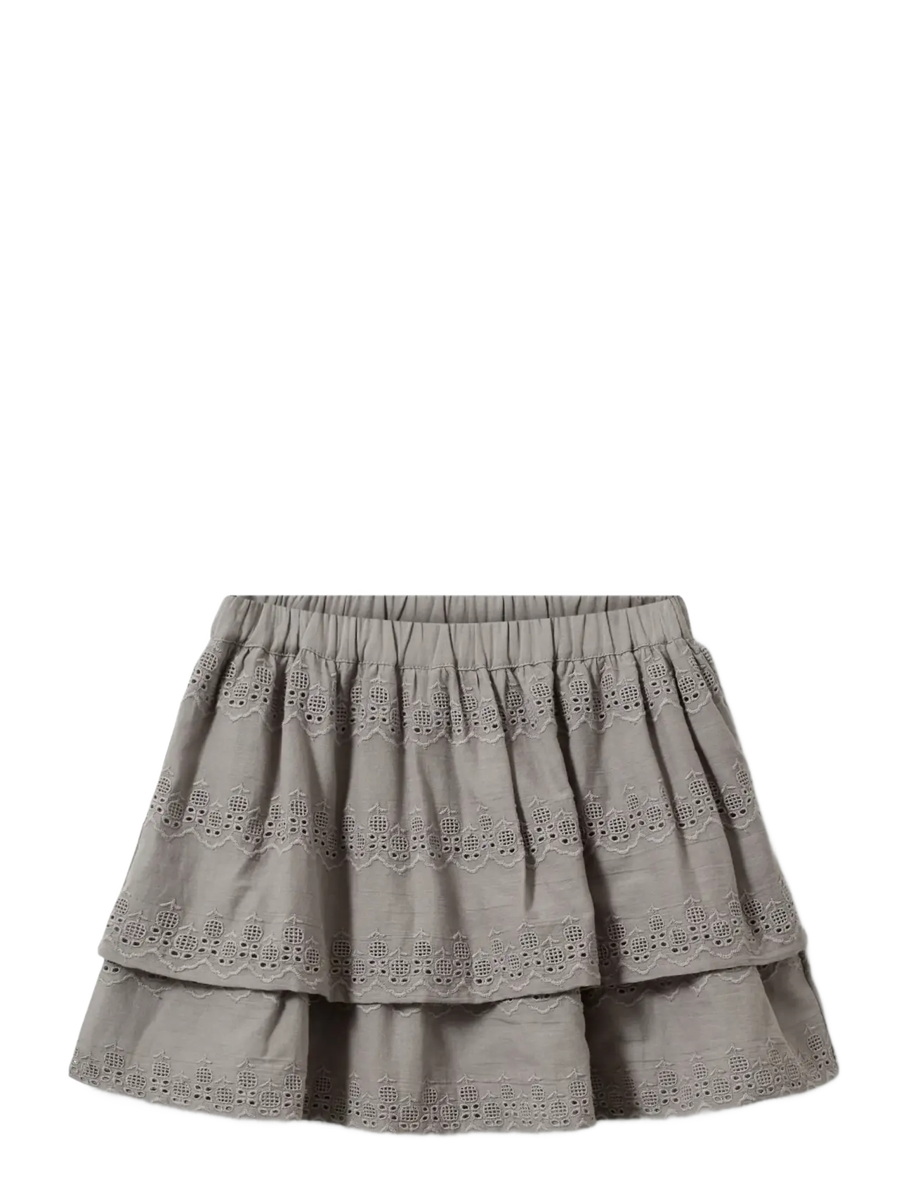 Sofie Schnoor Baby and Kids SiggyKB Skirt - Kjoler & Nederdele - STONE GREY / grey