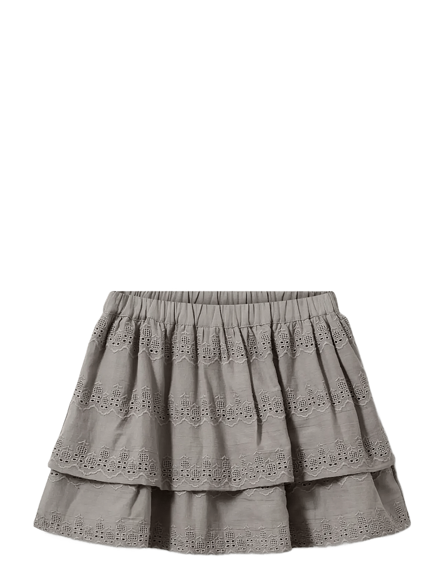 Sofie Schnoor Baby and Kids - SiggyKB Skirt - korte nederdele - stone grey - 0