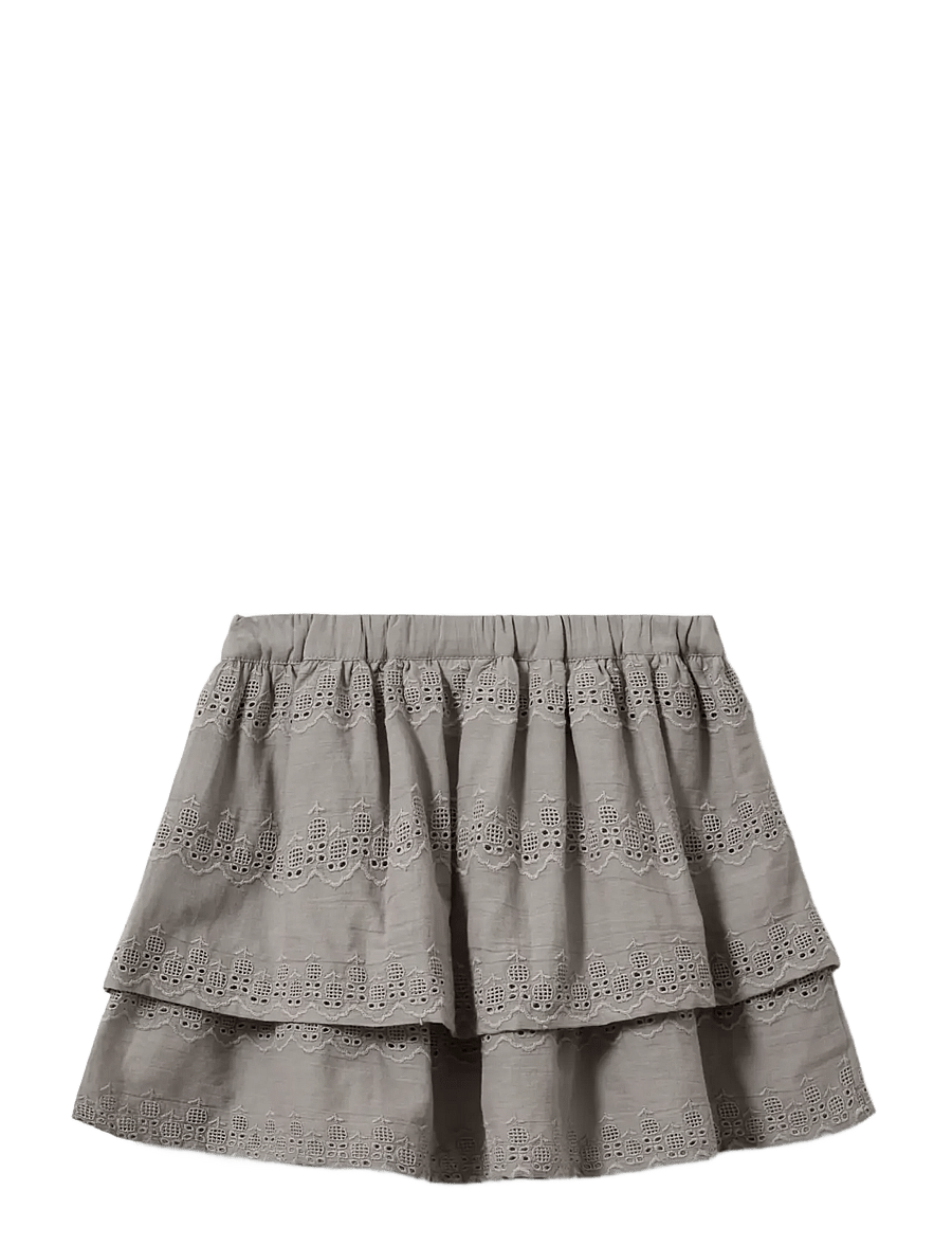Sofie Schnoor Baby and Kids - SiggyKB Skirt - korte nederdele - stone grey - 1