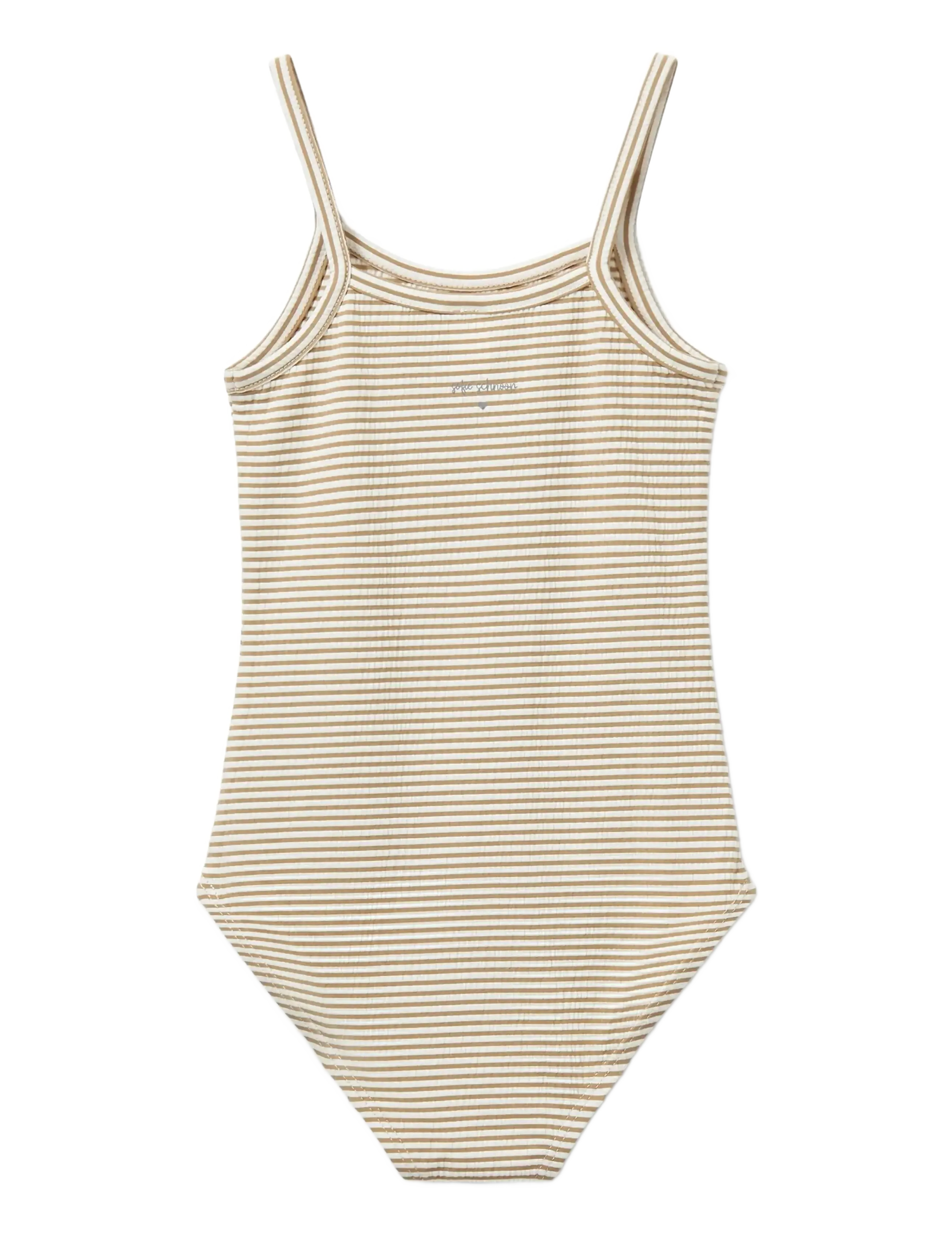 Sofie Schnoor Baby and Kids - PollyKB Swimsuit - letnie okazje - warm stone stripe - 1