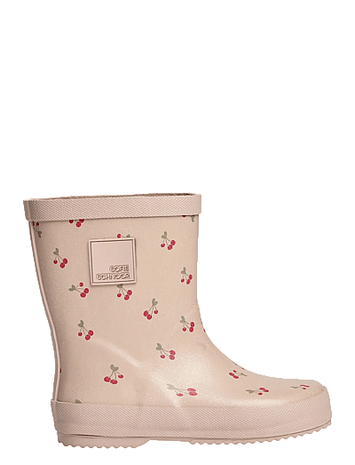 Sofie Schnoor Baby and Kids CHERRYSK RUBBERBOOT - Höga gummistövlar - AOP CHERRY / pink/rose