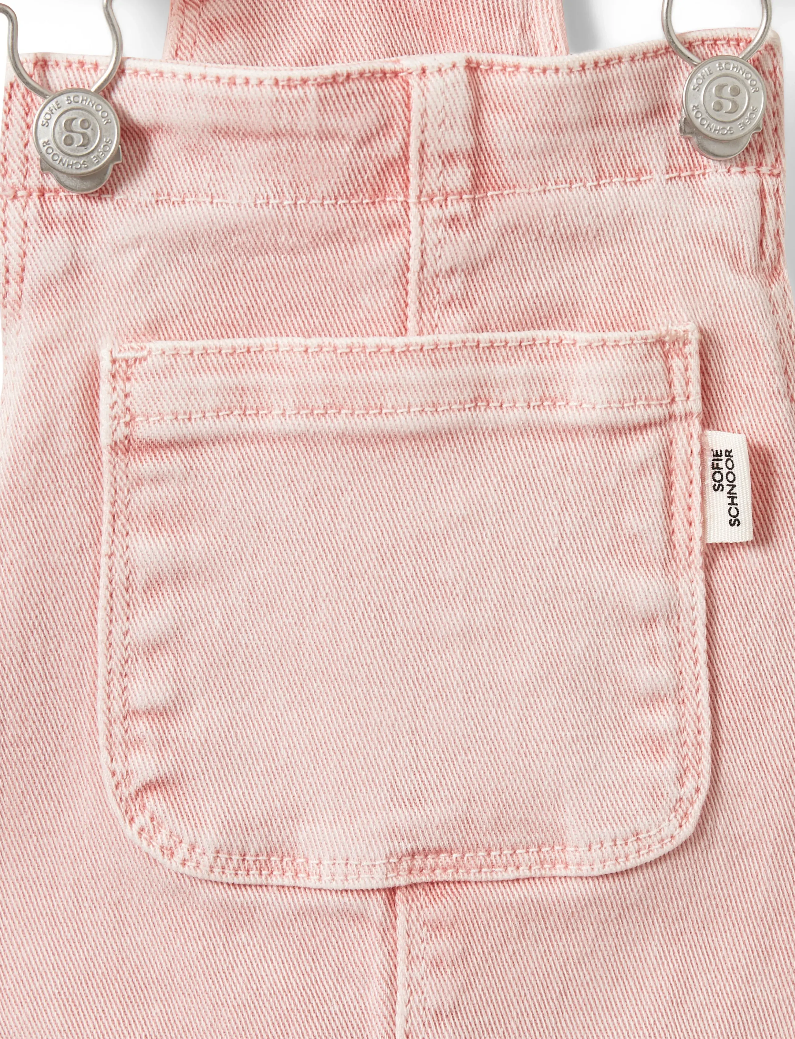 Sofie Schnoor Baby and Kids - DeraKB Overalls - dungarees - light pink - 2