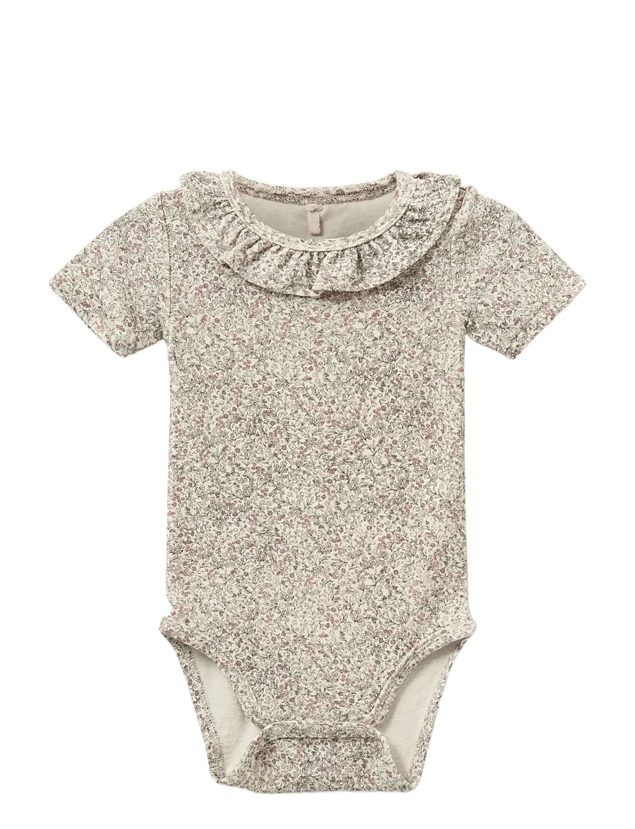 Sofie Schnoor Baby and Kids - DicteKB Bodystocking - kortärmade bodies - aop flower - 0