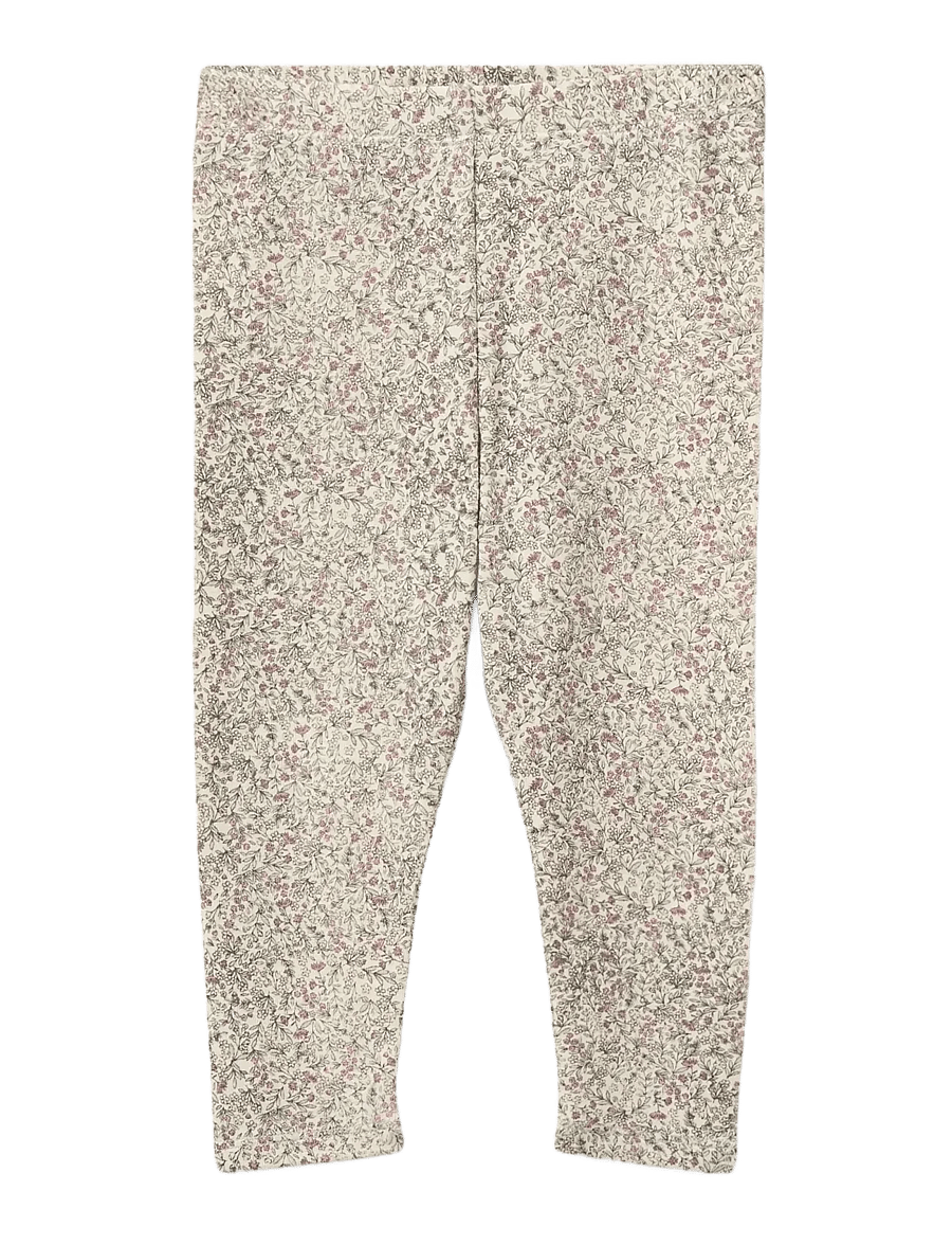 Sofie Schnoor Baby and Kids - NalineKB Leggings - leggings - aop flower - 0