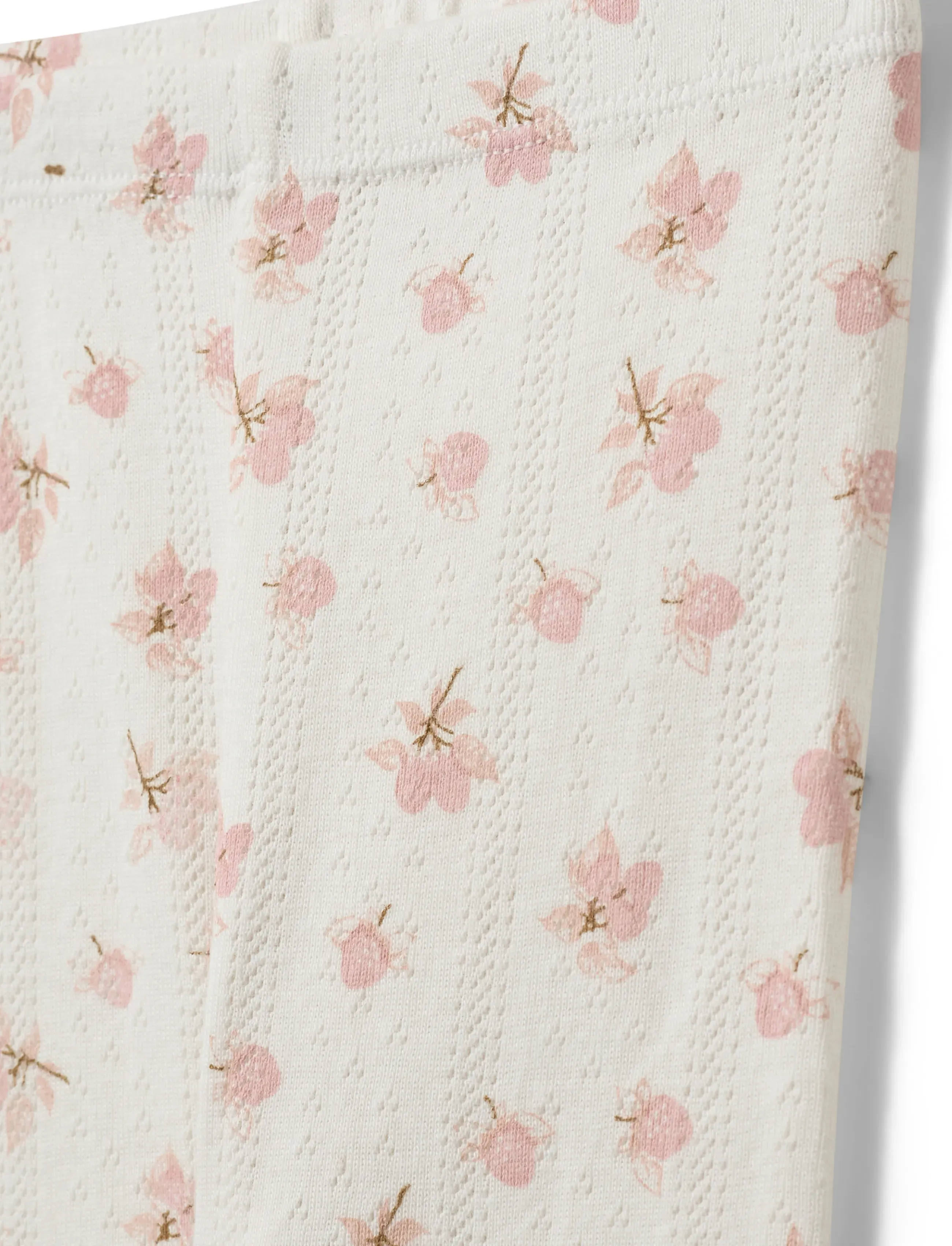 Sofie Schnoor Baby and Kids - NalineKB Leggings - leggings - off white - light pink - 2