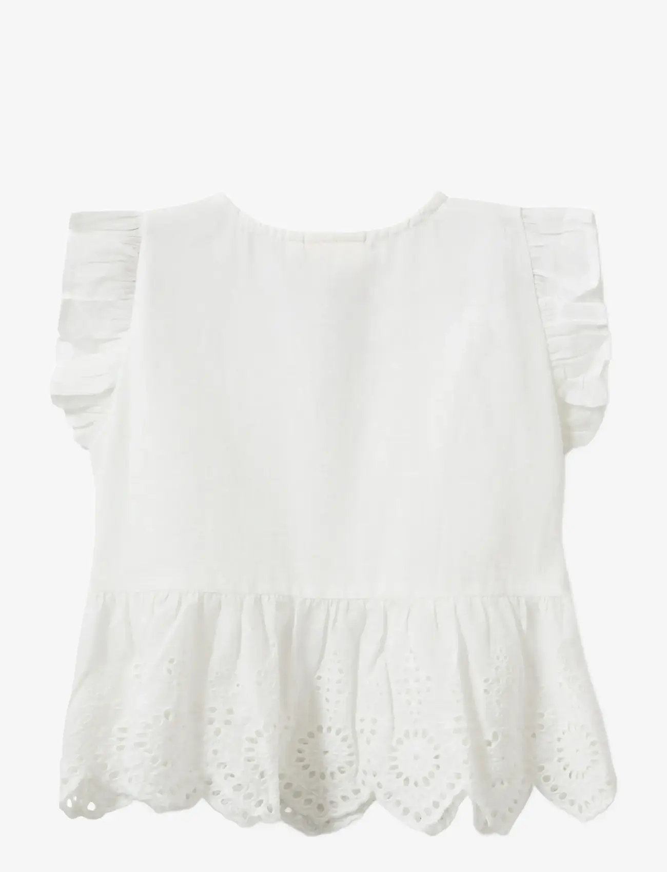 Sofie Schnoor Baby and Kids - JuiletteKB Blouse - bluser & tunikaer - snow white - 1