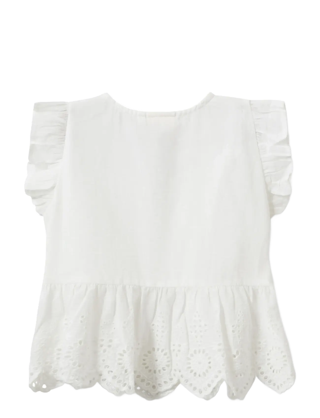 Sofie Schnoor Baby and Kids - JuiletteKB Blouse - blouses & tunics - snow white - 1