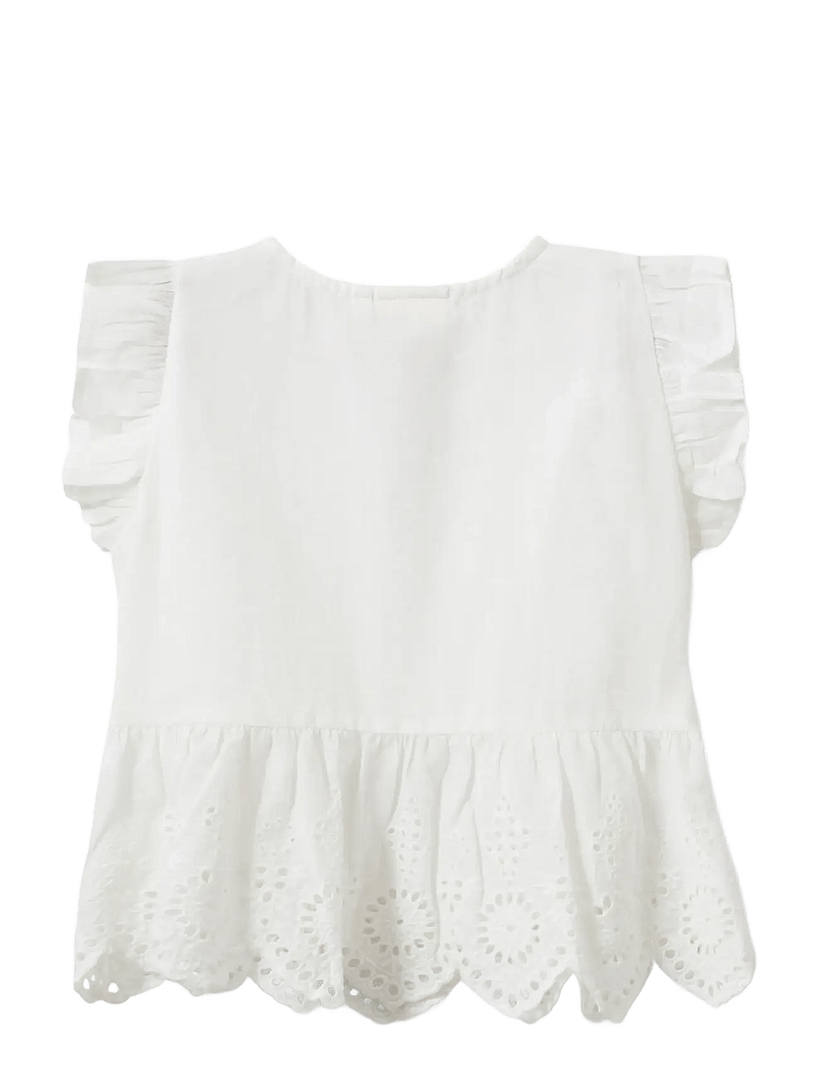 Sofie Schnoor Baby and Kids - JuiletteKB Blouse - blusen & tuniken - snow white - 1