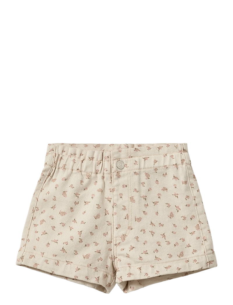 Sofie Schnoor Baby and Kids - MaiseKB Shorts - casual shorts - off white w aop - 0