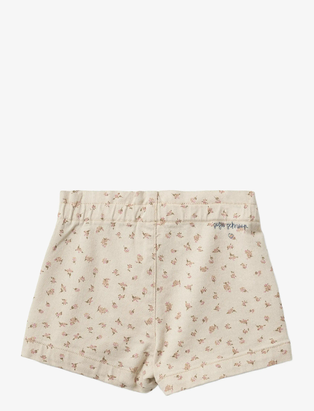 Sofie Schnoor Baby and Kids - MaiseKB Shorts - gode sommertilbud - off white w aop - 1