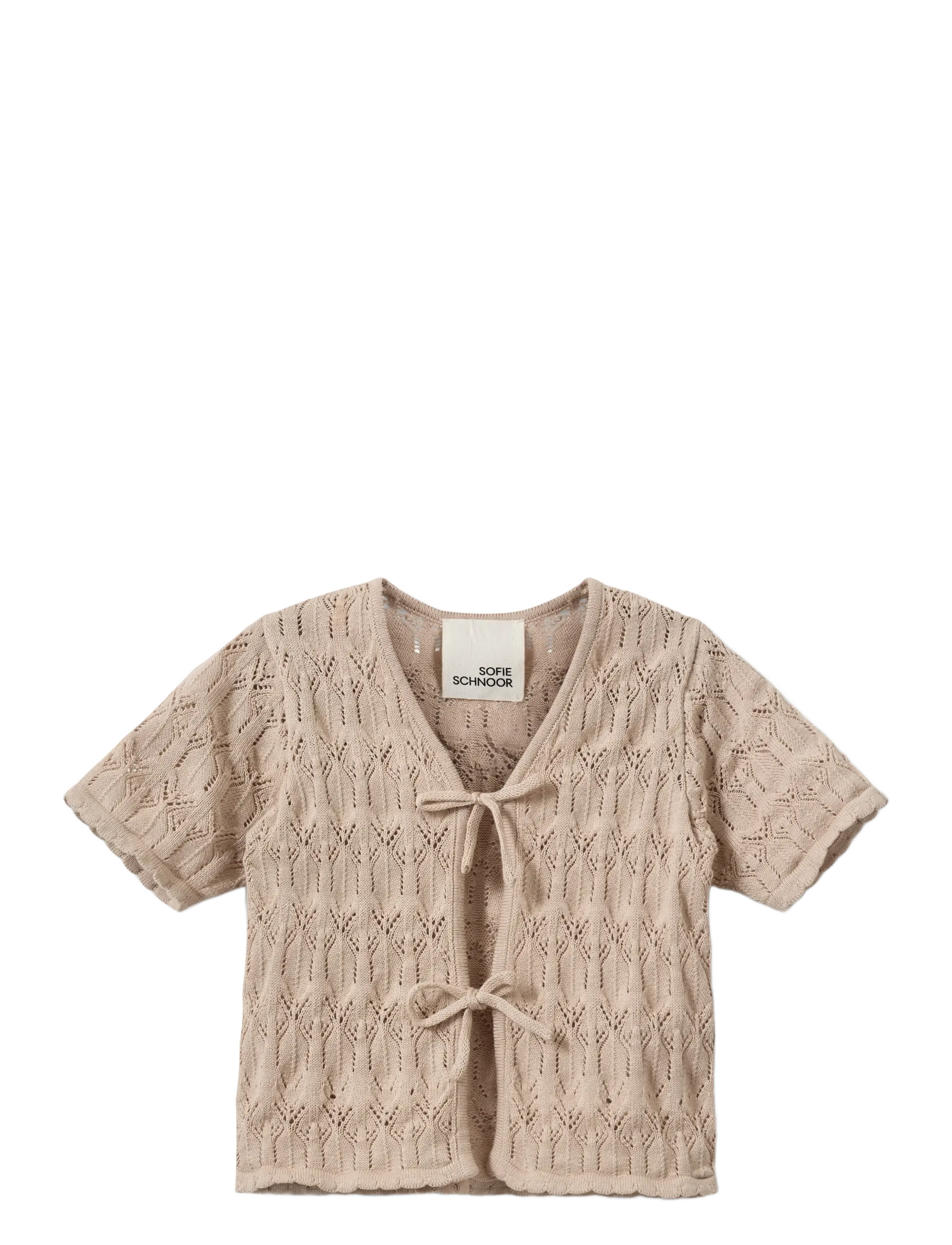 Sofie Schnoor Baby and Kids FlorianaKB Cardigan - Kläder - LIGHT SAND / beige