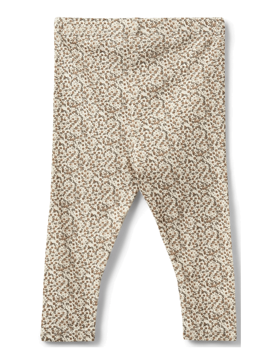 Sofie Schnoor Baby and Kids - NALINEKB LEGGINGS - leggings - off white w aop - 1