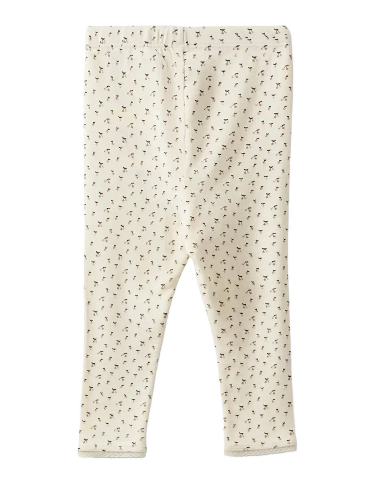Sofie Schnoor Baby and Kids - NALINEKB LEGGINGS - off white aop cherry - 1