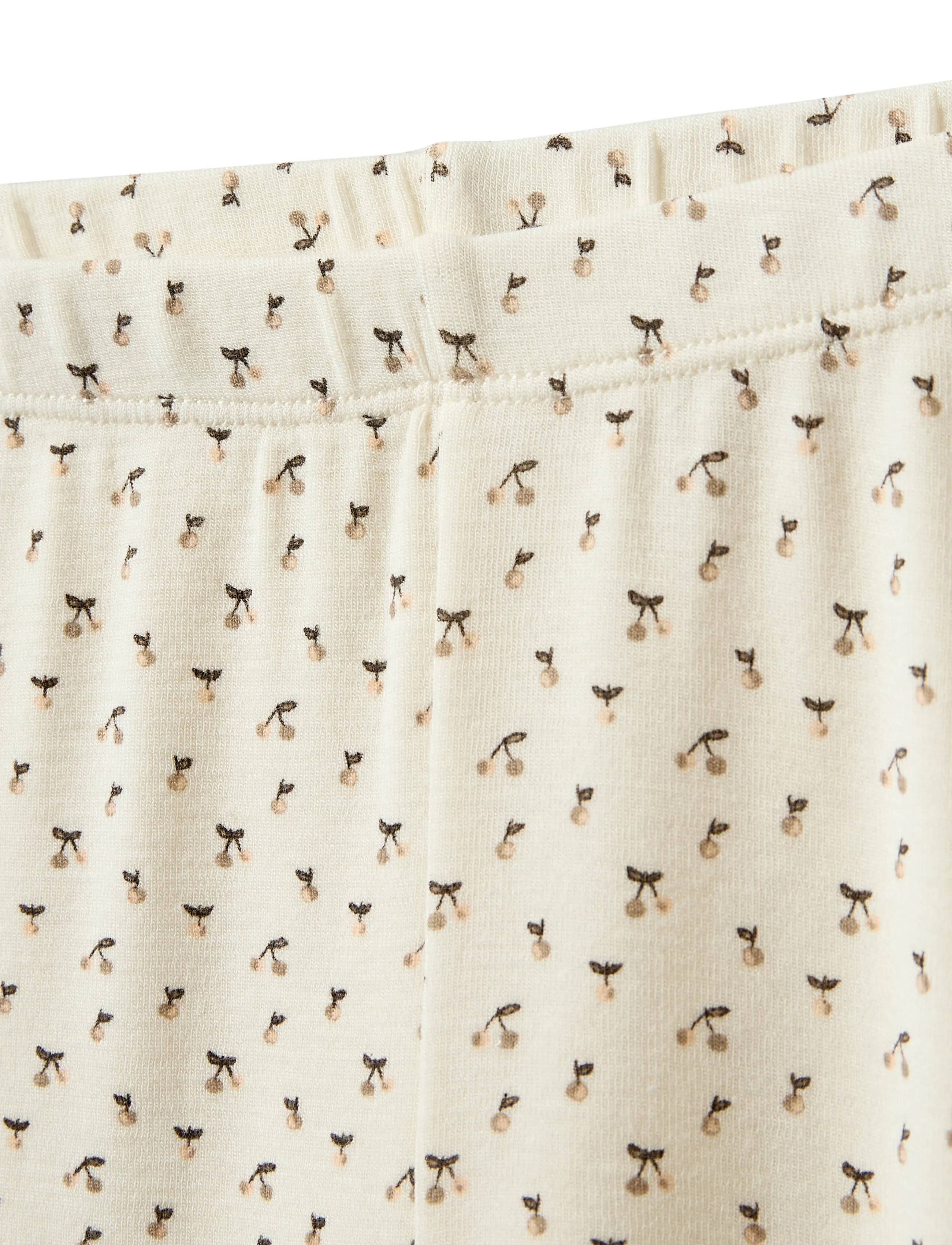 Sofie Schnoor Baby and Kids - NALINEKB LEGGINGS - off white aop cherry - 2