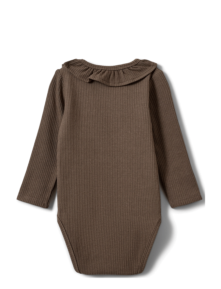 Sofie Schnoor Baby and Kids - DICTEKB BODYSTOCKING - langärmelige bodys - warm stone - 1