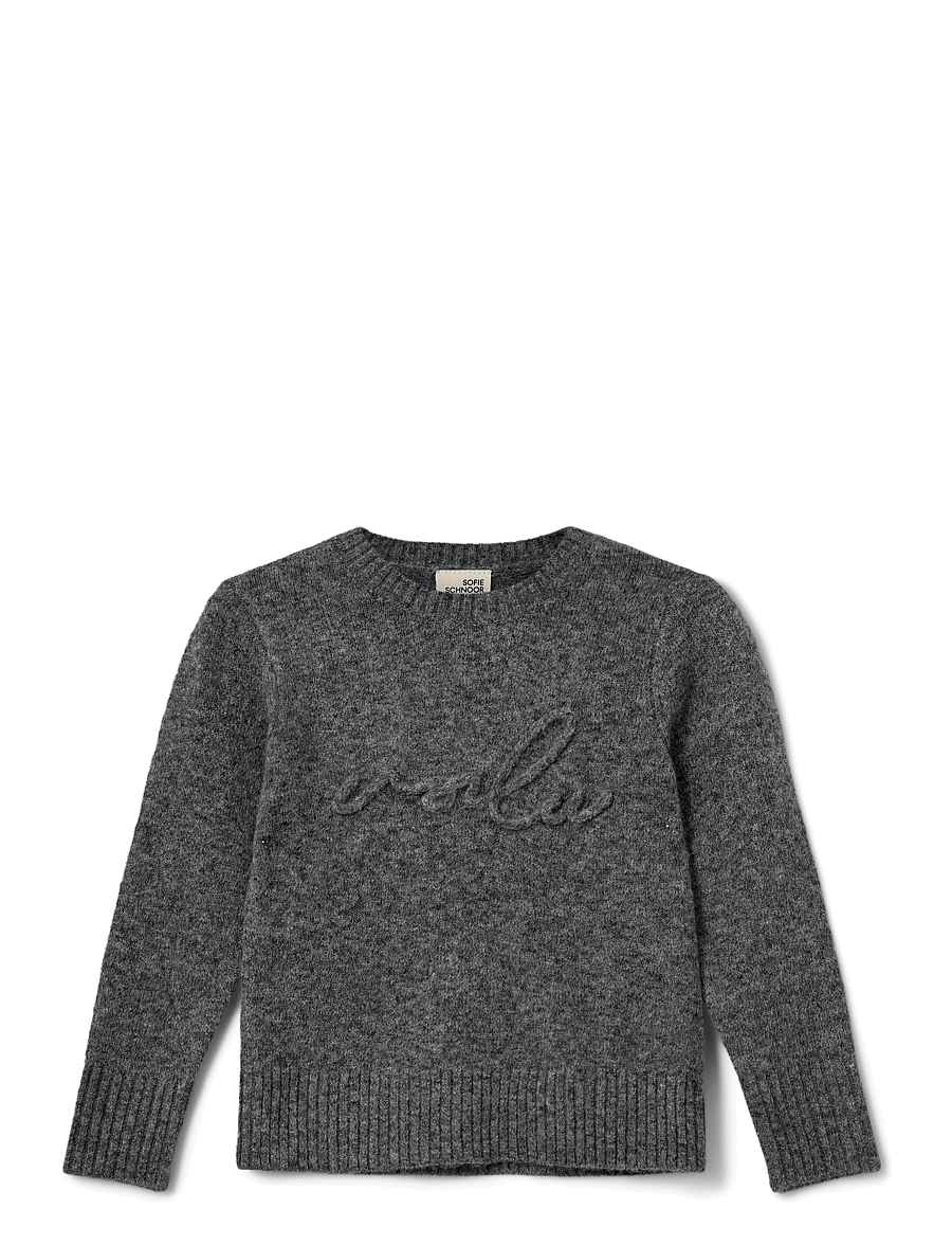 Sofie Schnoor Baby and Kids - MINNIKKB KNIT - pullover - dark grey melange - 0