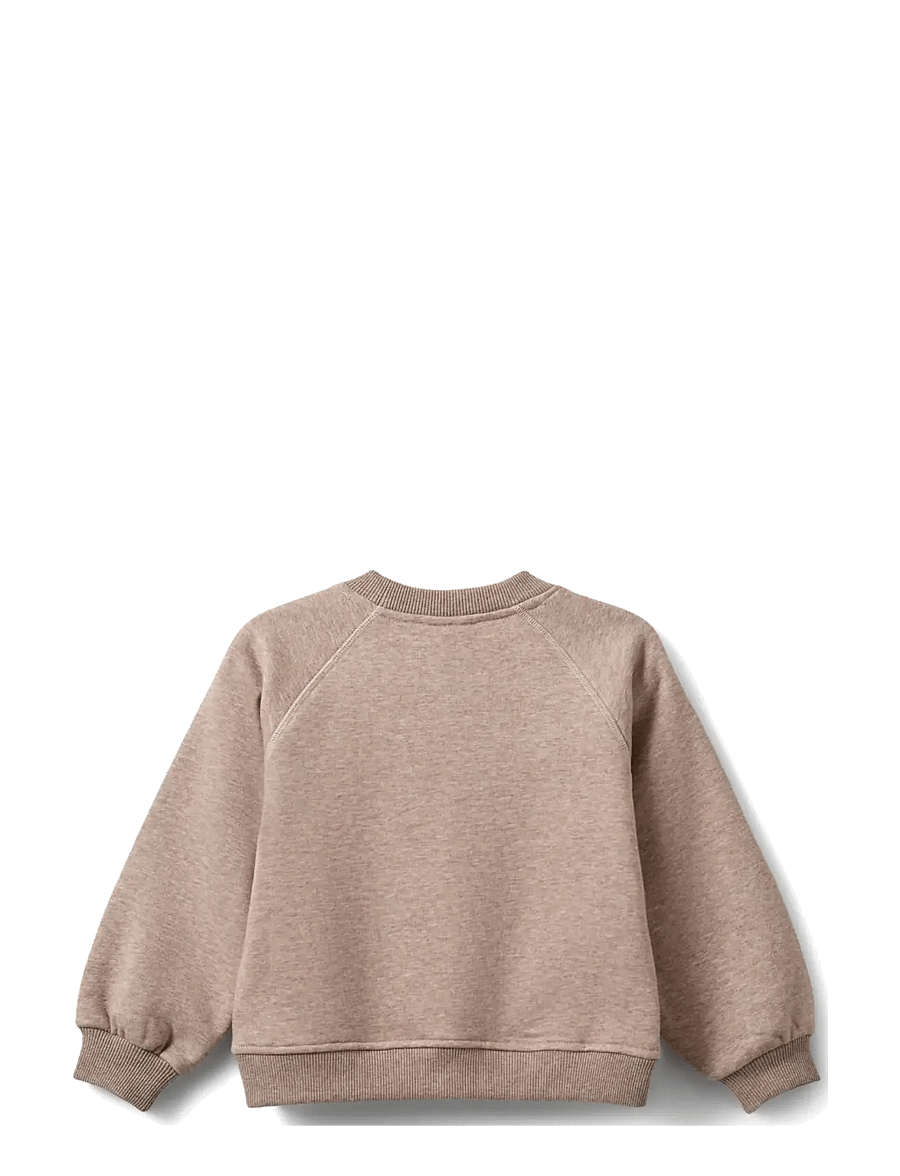 Sofie Schnoor Baby and Kids - ELISKB SWEATSHIRT - sweatshirts - brown melange - 1