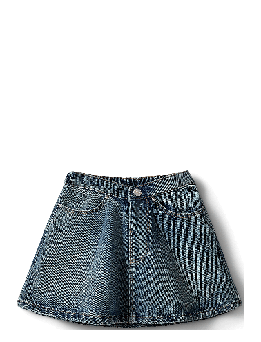 Sofie Schnoor Baby and Kids - INDIGOKB SKIRT - jeansröcke - denim blue - 0
