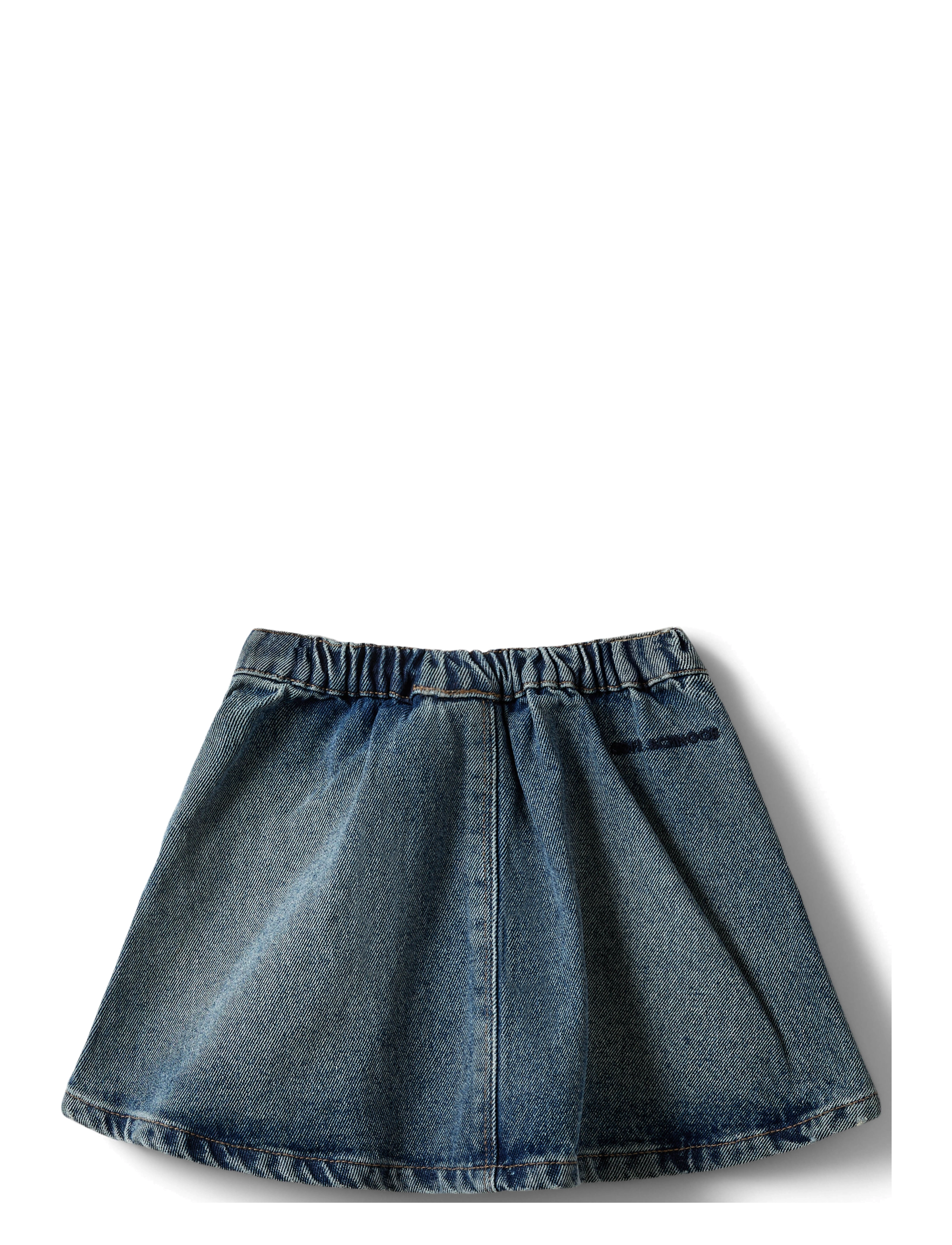 Sofie Schnoor Baby and Kids - INDIGOKB SKIRT - denimnederdele - denim blue - 1