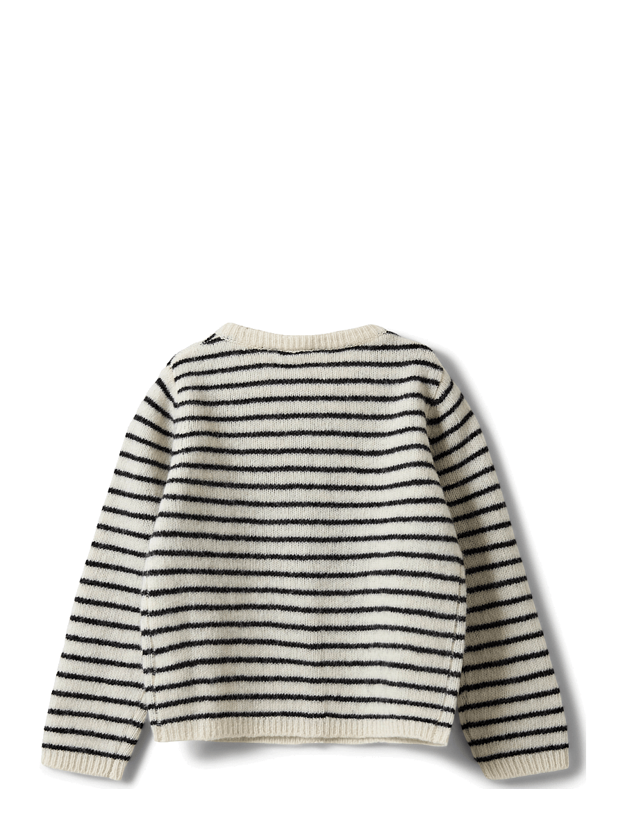 Sofie Schnoor Baby and Kids - CISSEKB CARDIGAN - cardigans - off white striped - 1