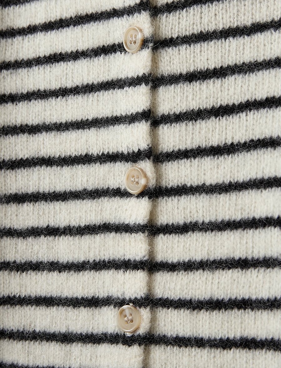Sofie Schnoor Baby and Kids - CISSEKB CARDIGAN - cardigans - off white striped - 2