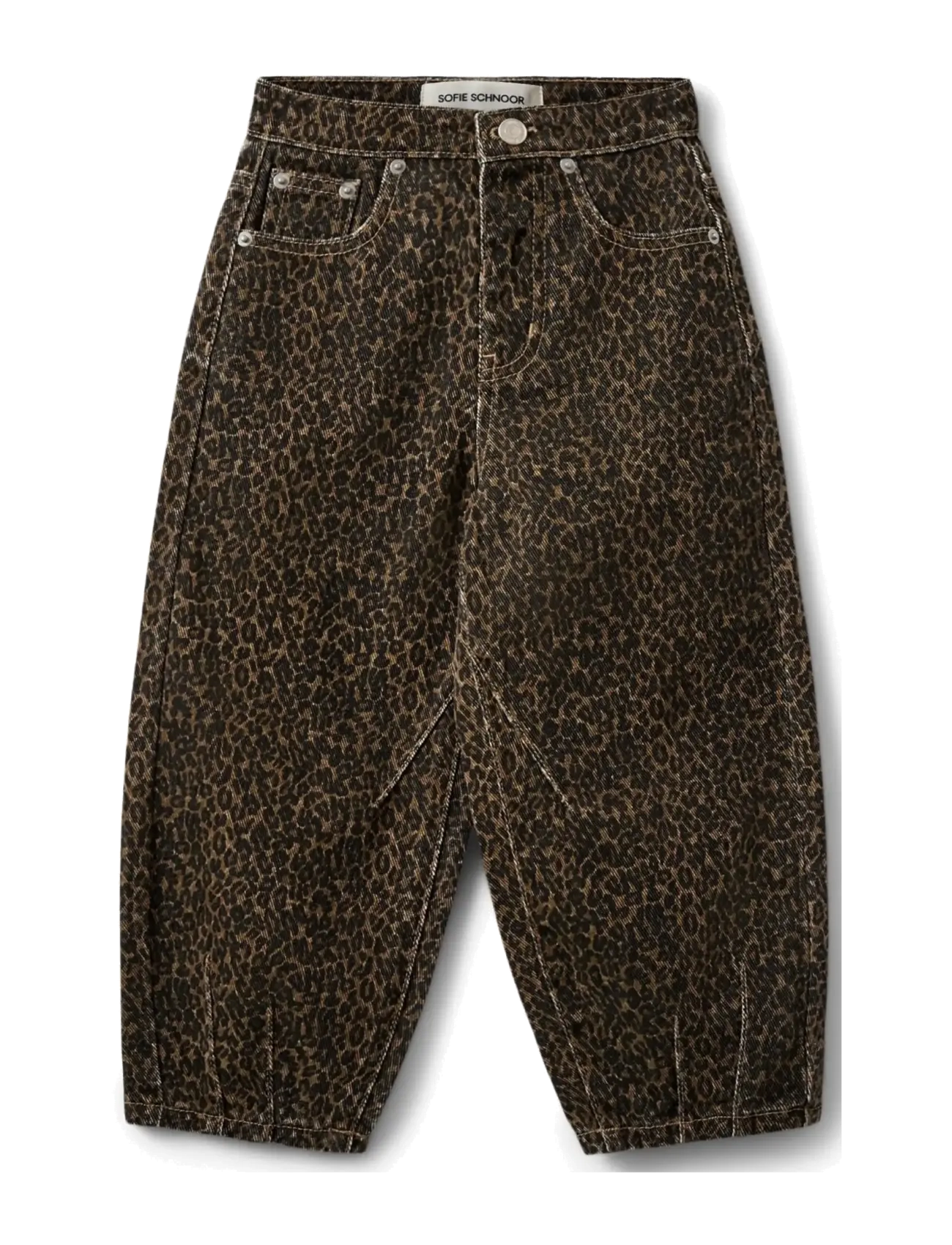 Sofie Schnoor Baby and Kids Nelikakb Jeans, 128, Multi/patterned, Jeans > Løse Jeans, Børn