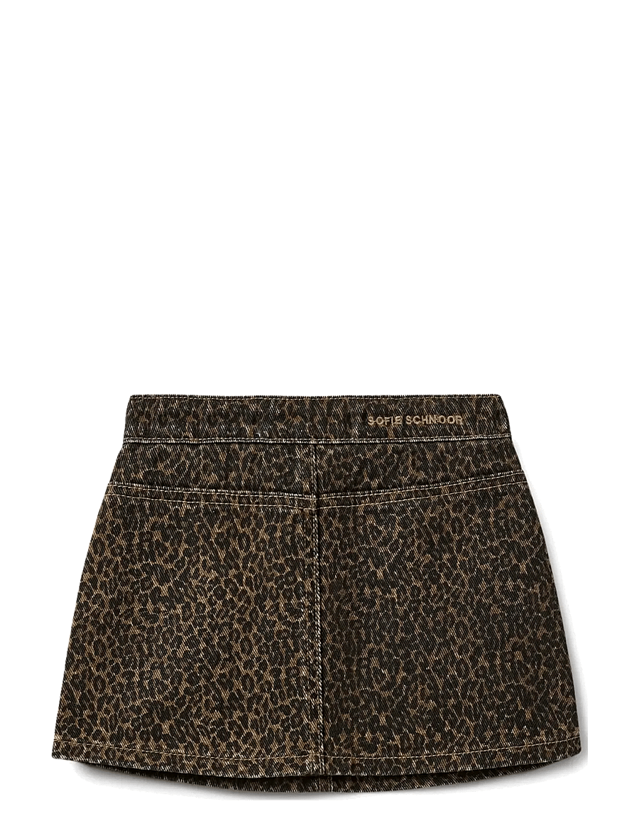 Sofie Schnoor Baby and Kids - CALLYKB SKIRT - korte nederdele - leopard - 1