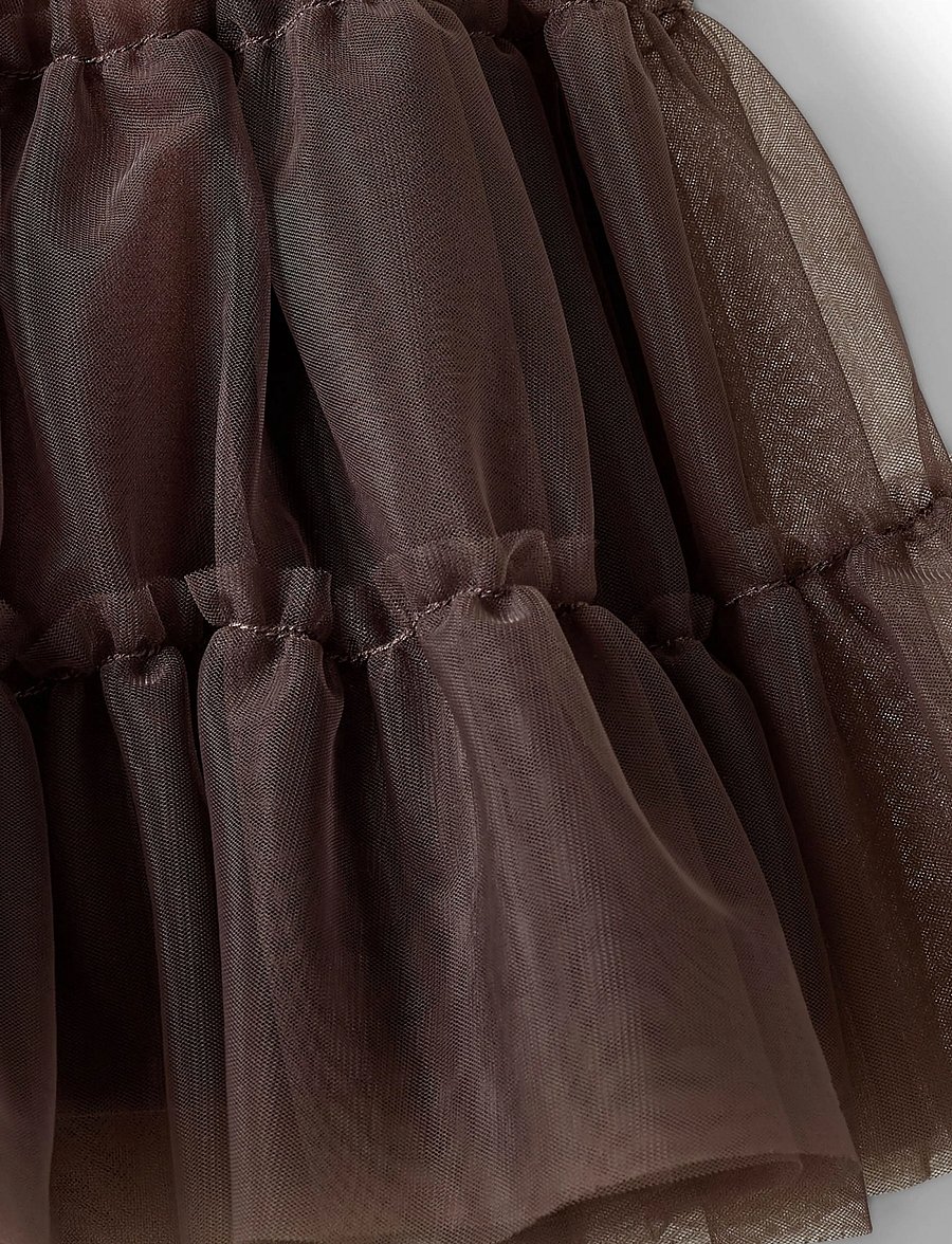 Sofie Schnoor Baby and Kids - KAMMAKB SKIRT - tüllseelikud - brown - 2