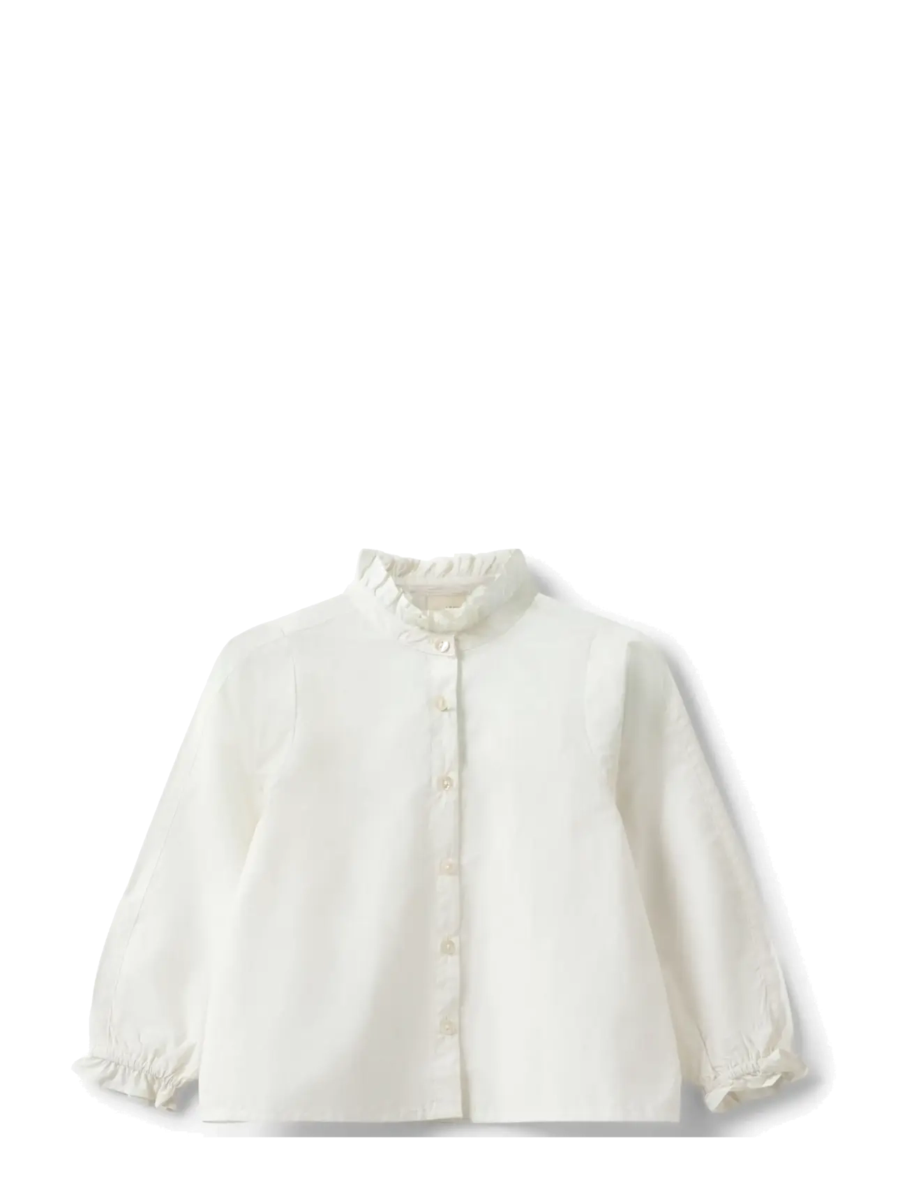Sofie Schnoor Baby and Kids Esmakb Shirt, 104, White, Skjorter > Langærmede Shirts, Børn