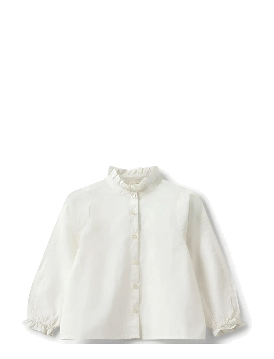 Sofie Schnoor Baby and Kids - ESMAKB SHIRT - langärmlige hemden - off white - 0