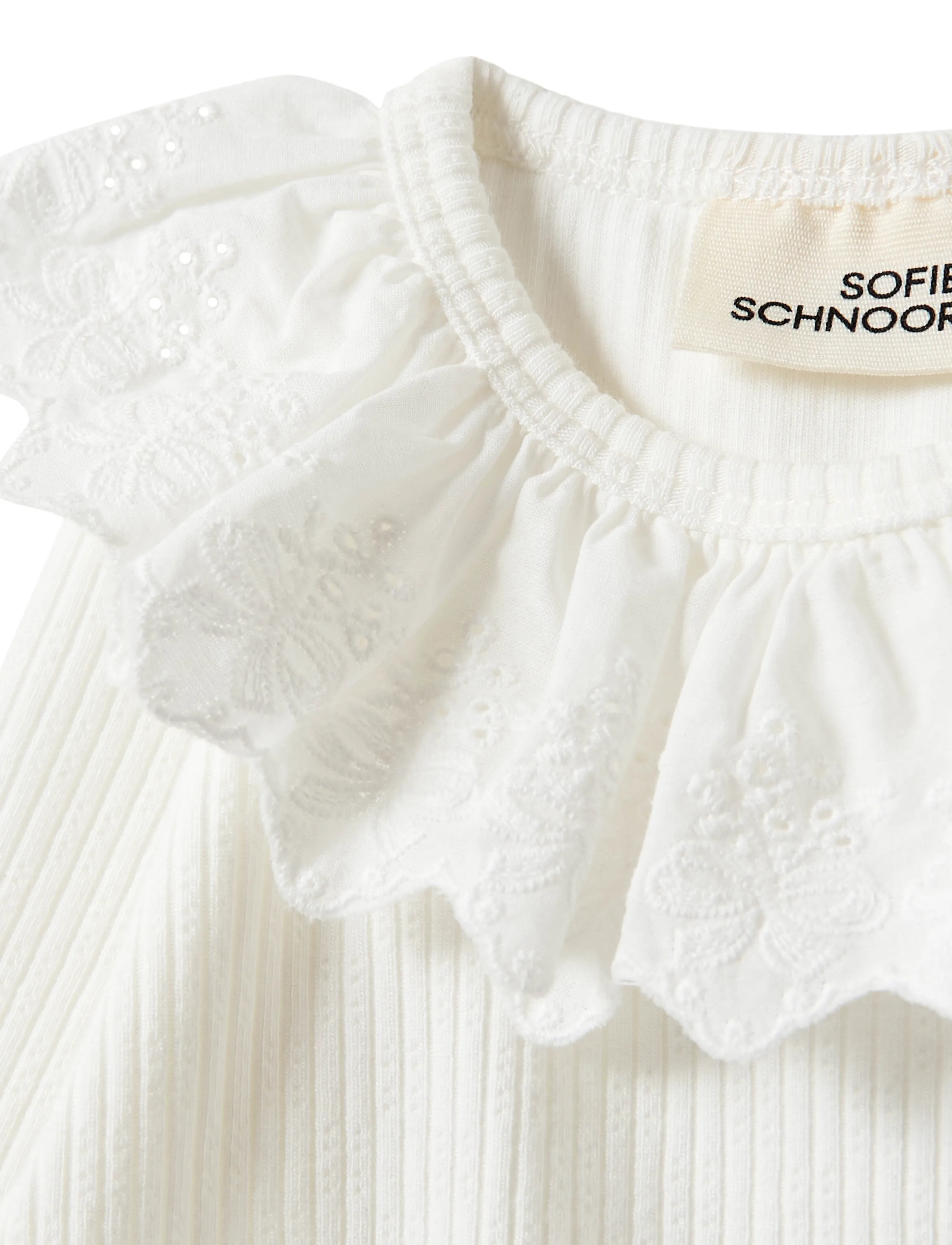 Sofie Schnoor Baby and Kids - DICTEKB BODYSTOCKING - long-sleeved bodies - snow white - 2