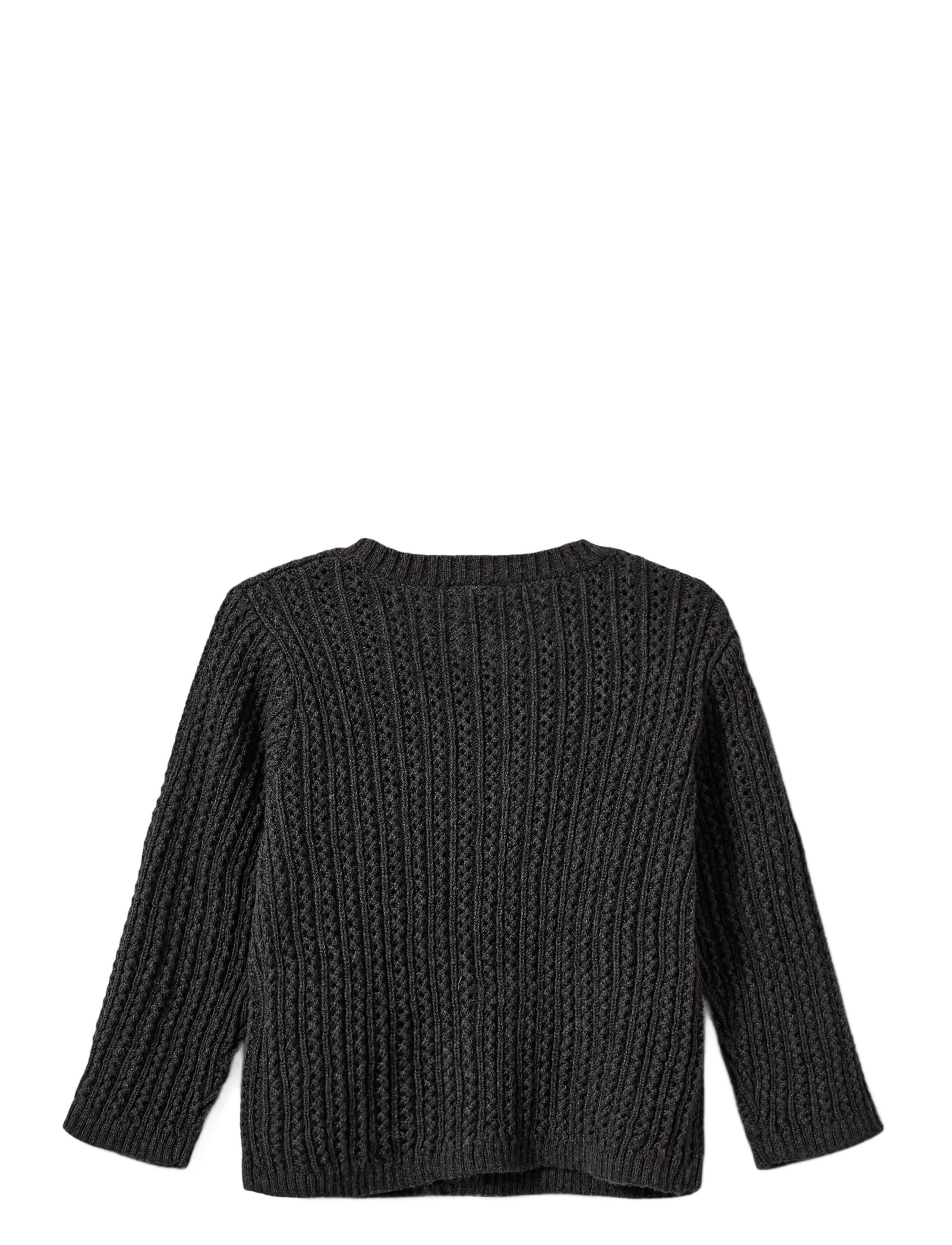 Sofie Schnoor Baby and Kids - SKYLARKB CARDIGAN - cardigans - dark grey melange - 1