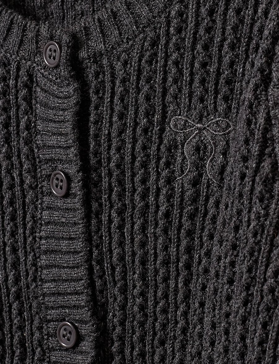 Sofie Schnoor Baby and Kids - SKYLARKB CARDIGAN - cardigans - dark grey melange - 2