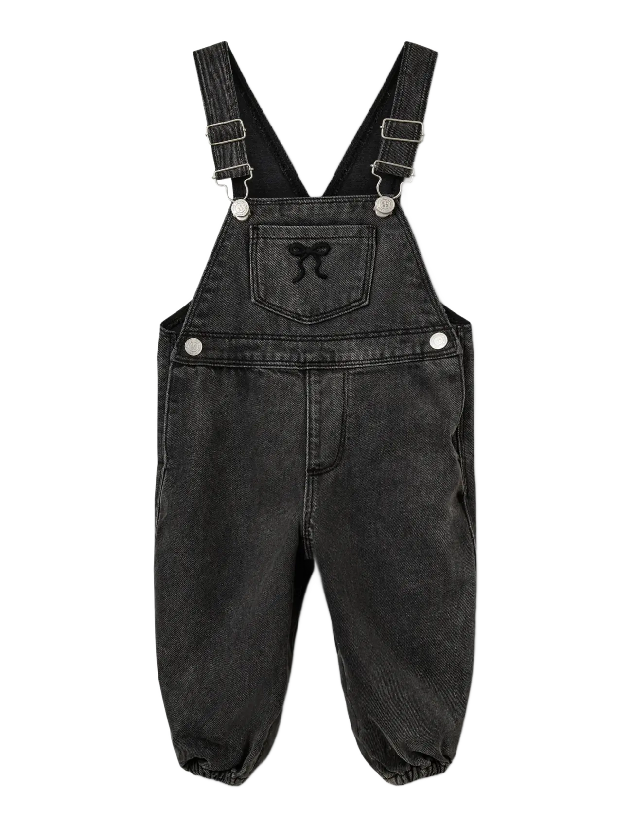 Sofie Schnoor Baby and Kids LAURAKB OVERALLS - Tøj - WASHED GREY / black