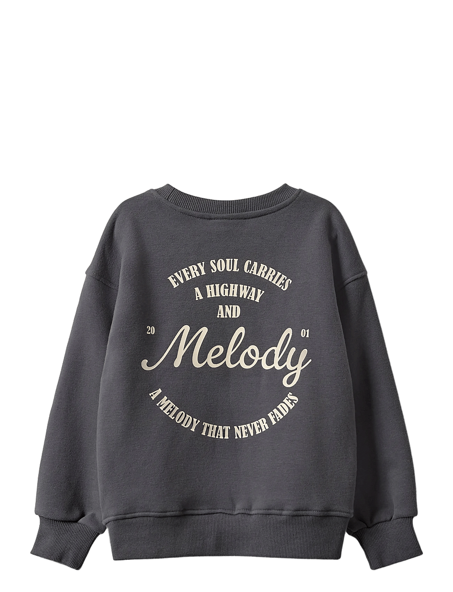 Sofie Schnoor Baby and Kids - ElisKB Kids Sweatshirt - sweatshirts - dark grey - 1