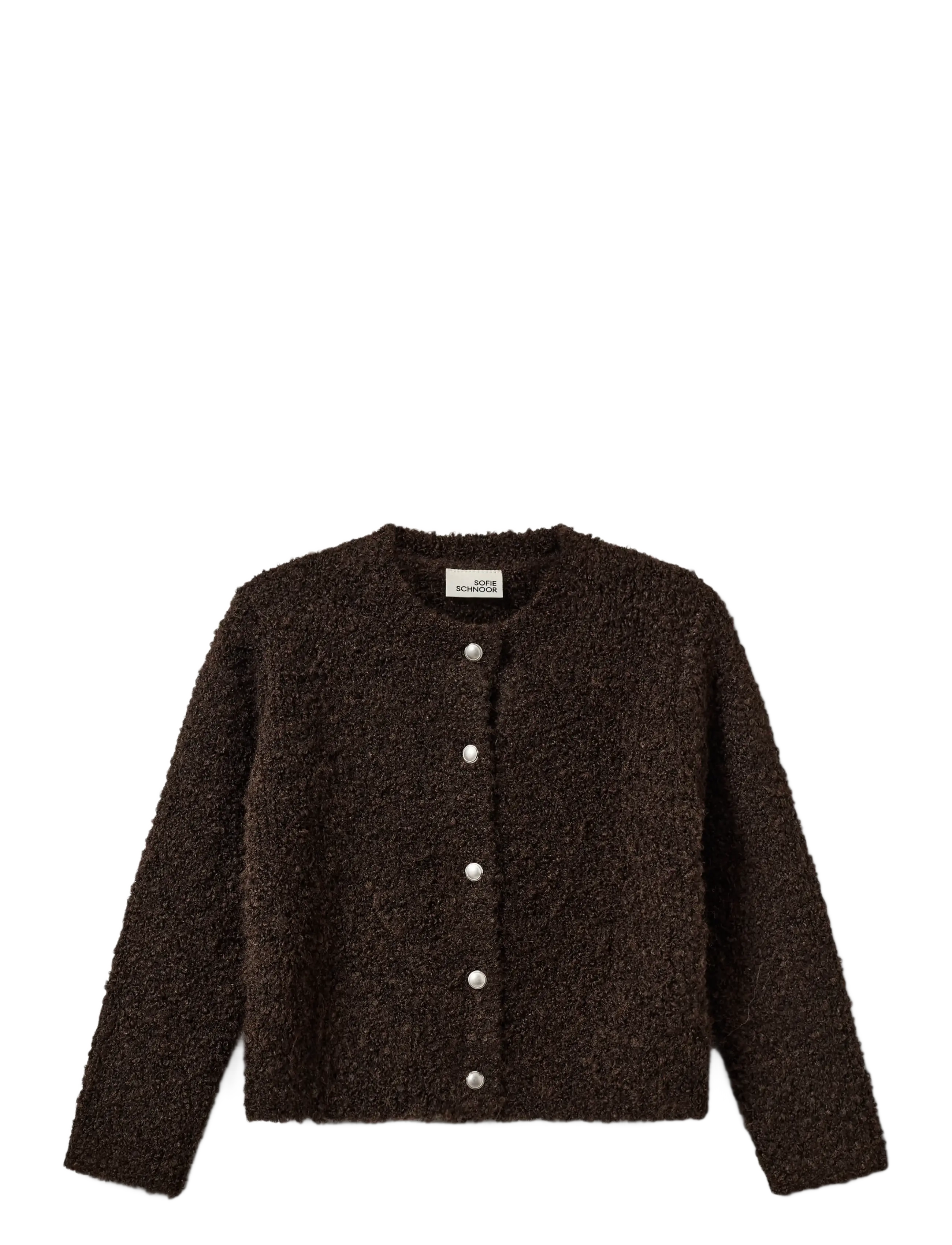 Sofie Schnoor Baby and Kids KYRAKB CARDIGAN - Cardigans - DARK BROWN / brown