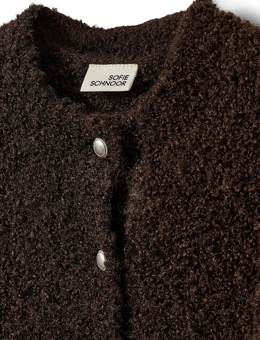 Sofie Schnoor Baby and Kids - KYRAKB CARDIGAN - dark brown - 2