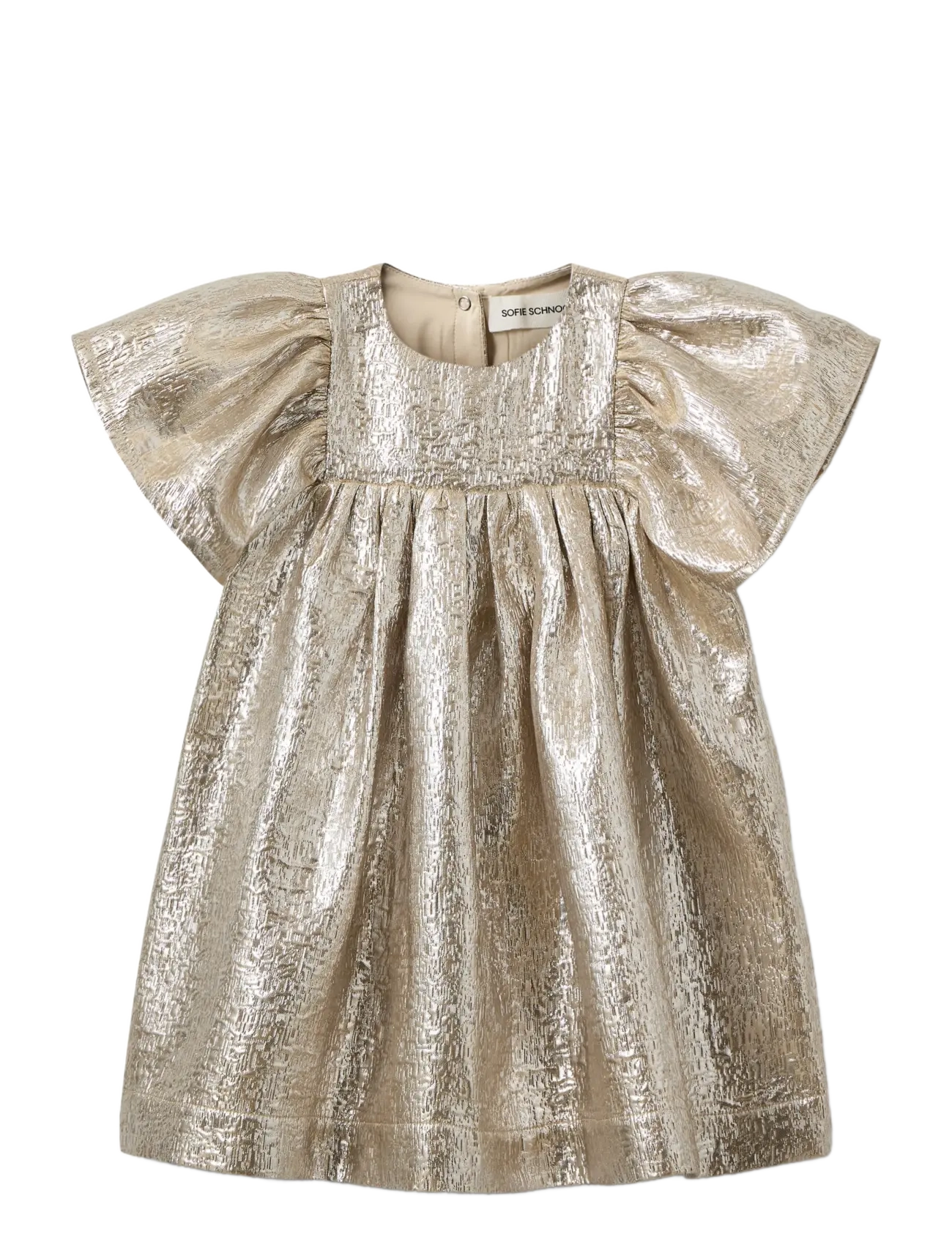 Sofie Schnoor Baby and Kids LISSIEKB DRESS - Kids 98-134 - LIGHT GOLD / gold