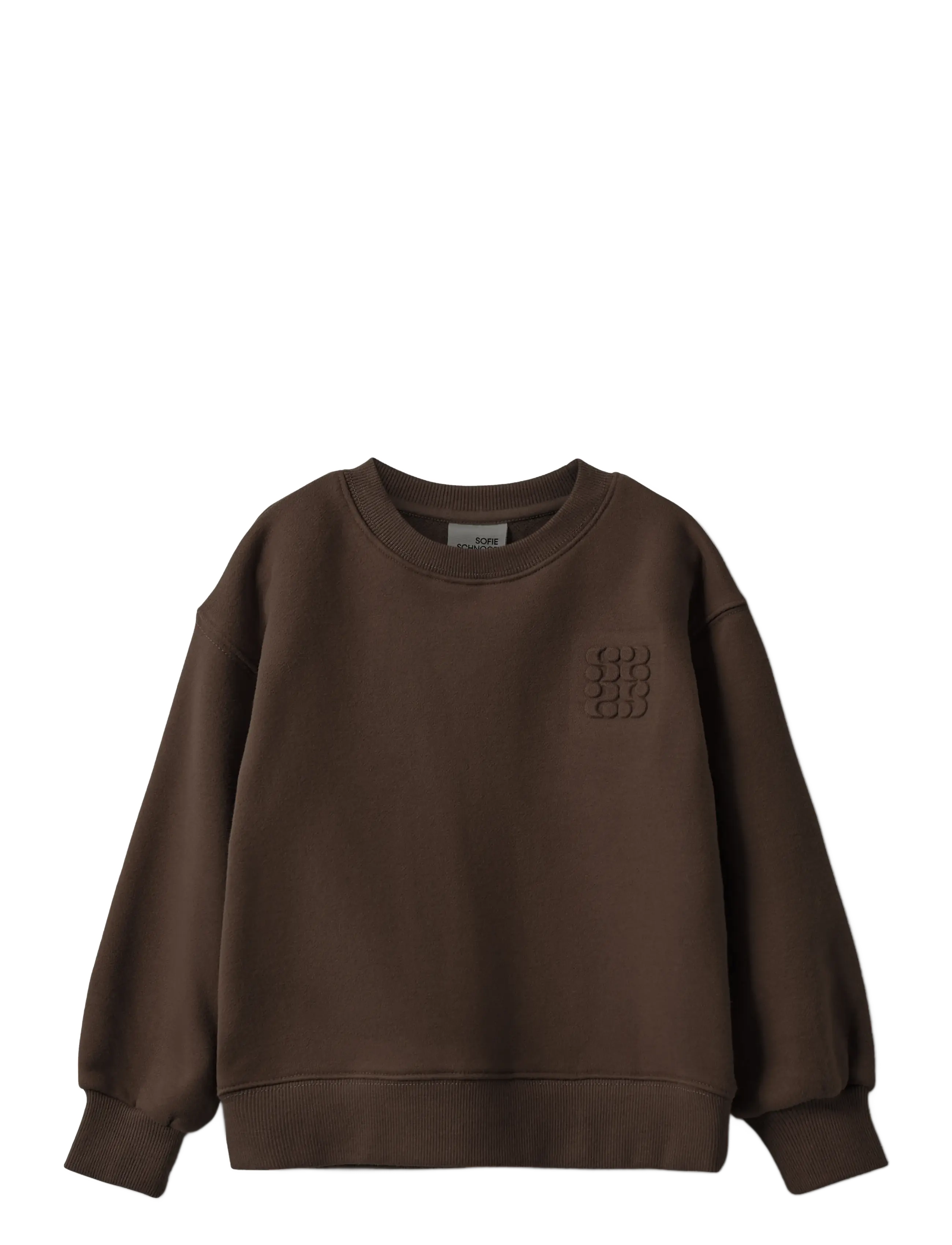 Sofie Schnoor Baby and Kids ELISKB SWEATSHIRT - Dressipluusid ja kapuutsiga pusad - BROWN / brown